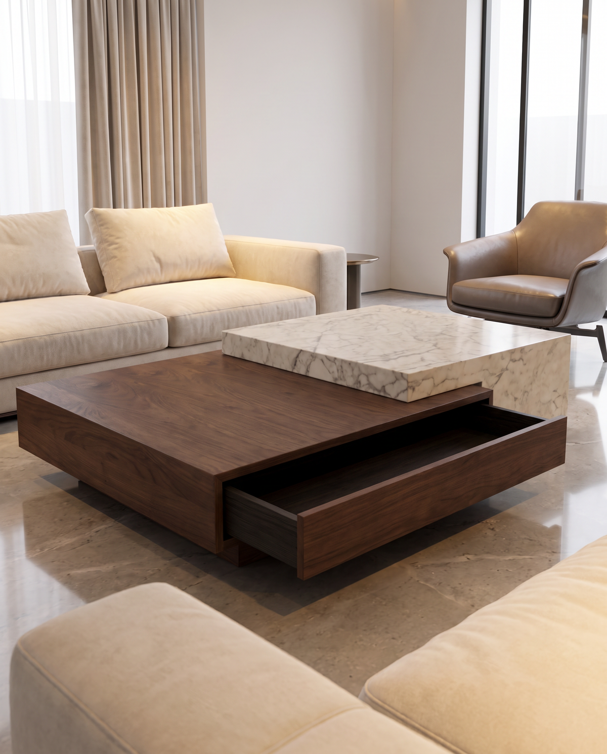 The Kubo Nested Coffee Table