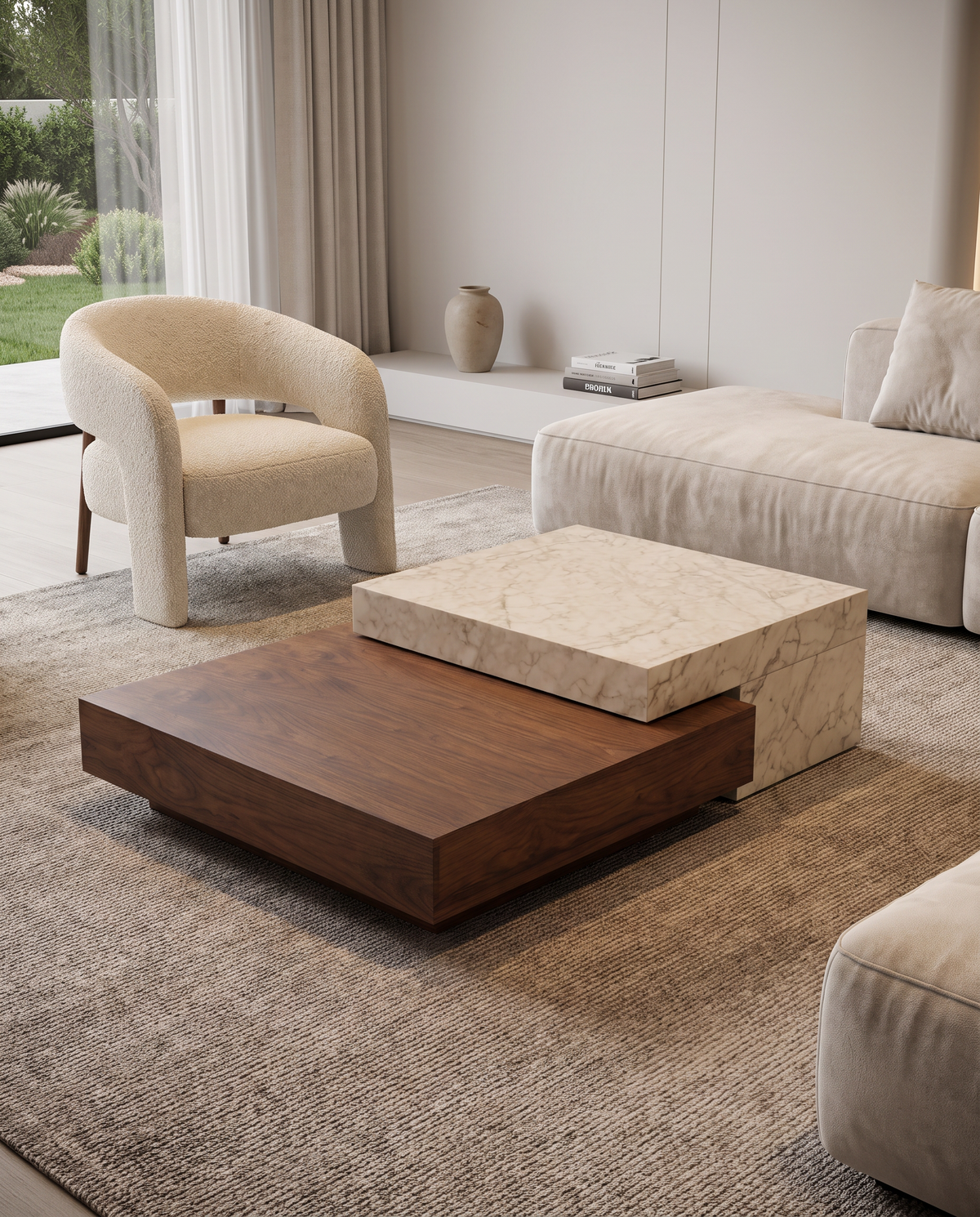 The Kubo Nested Coffee Table