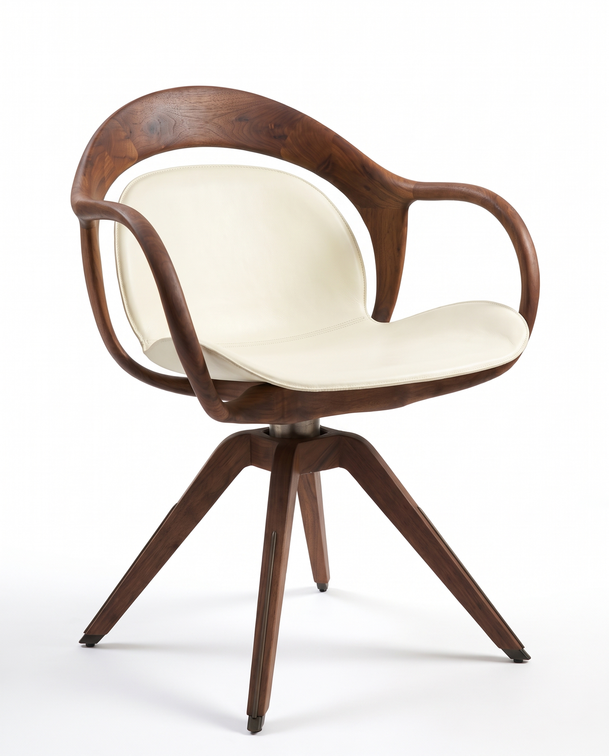 The Meda Swivel Armchair