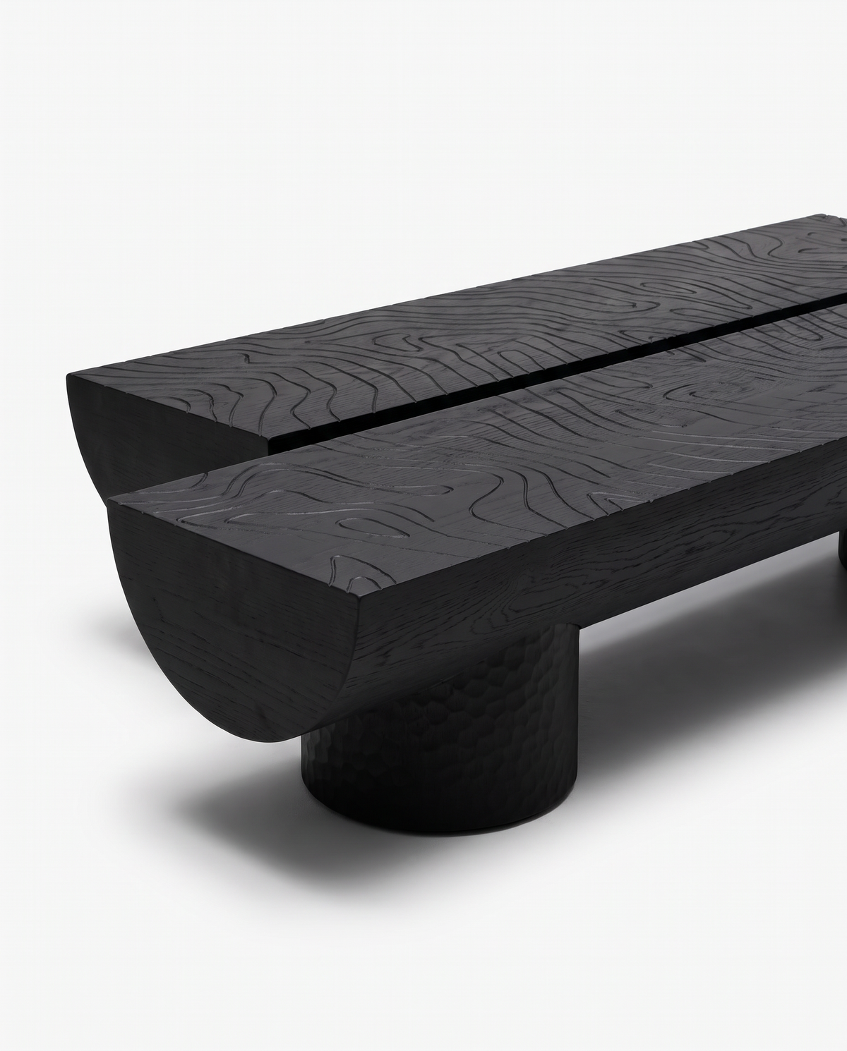 The Rift Duo - Wooden Coffee Table