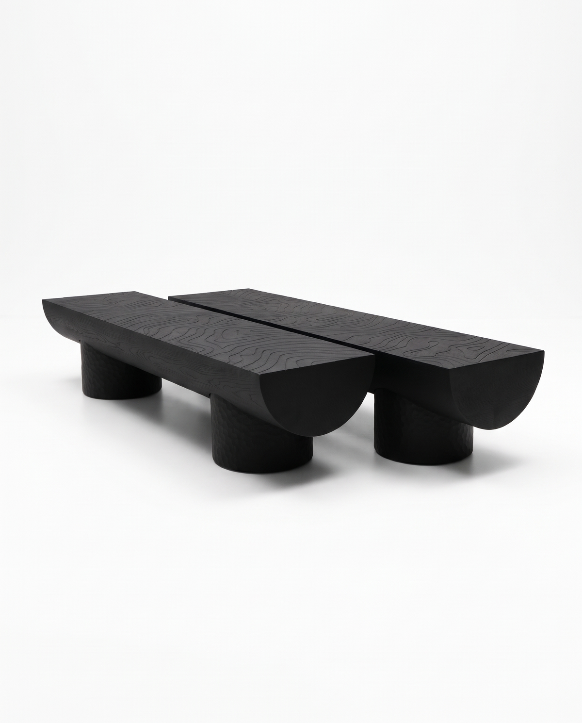 The Rift Duo - Wooden Coffee Table