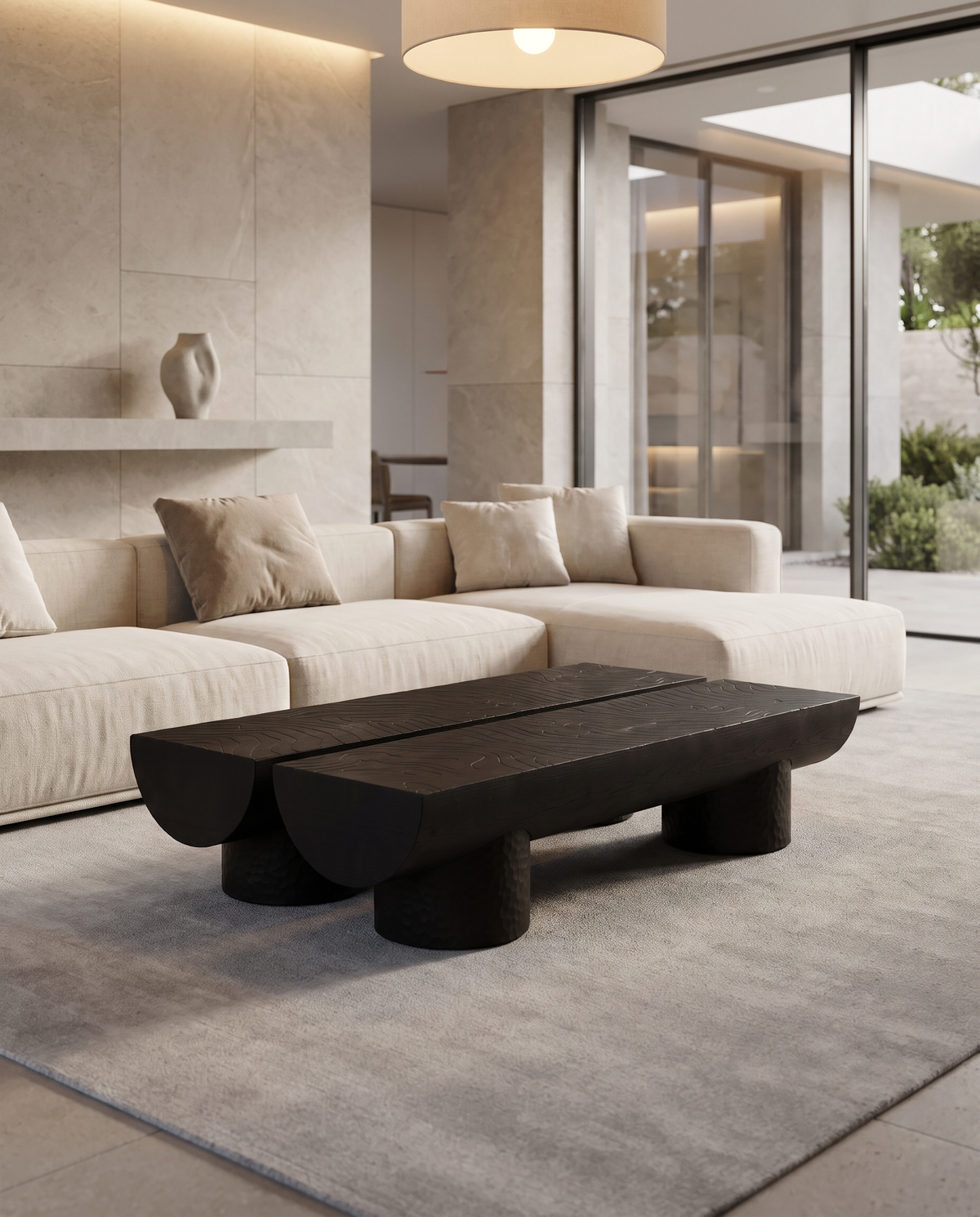 The Rift Duo - Wooden Coffee Table