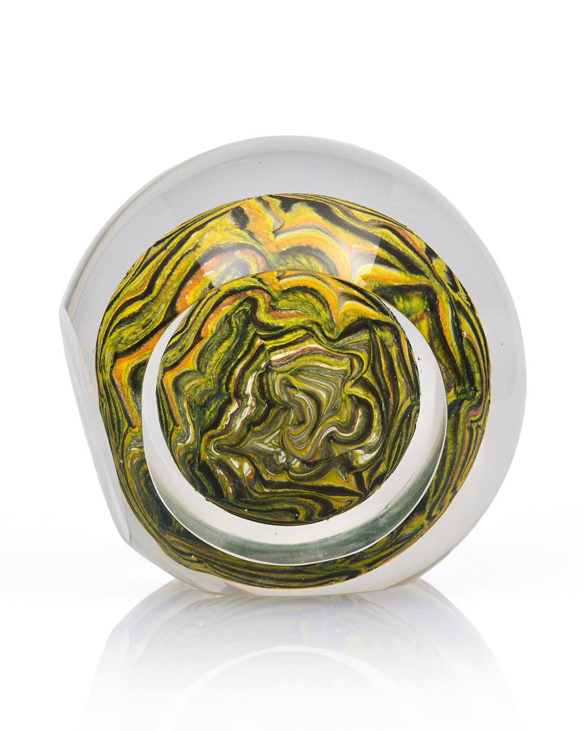 Velvet Jungle Crystal Glass Decor