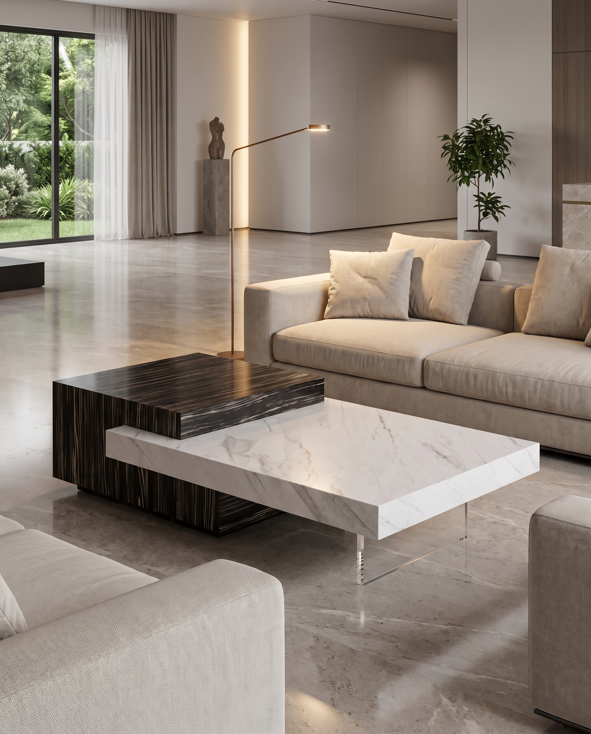 Venezia Interlock Coffee Table