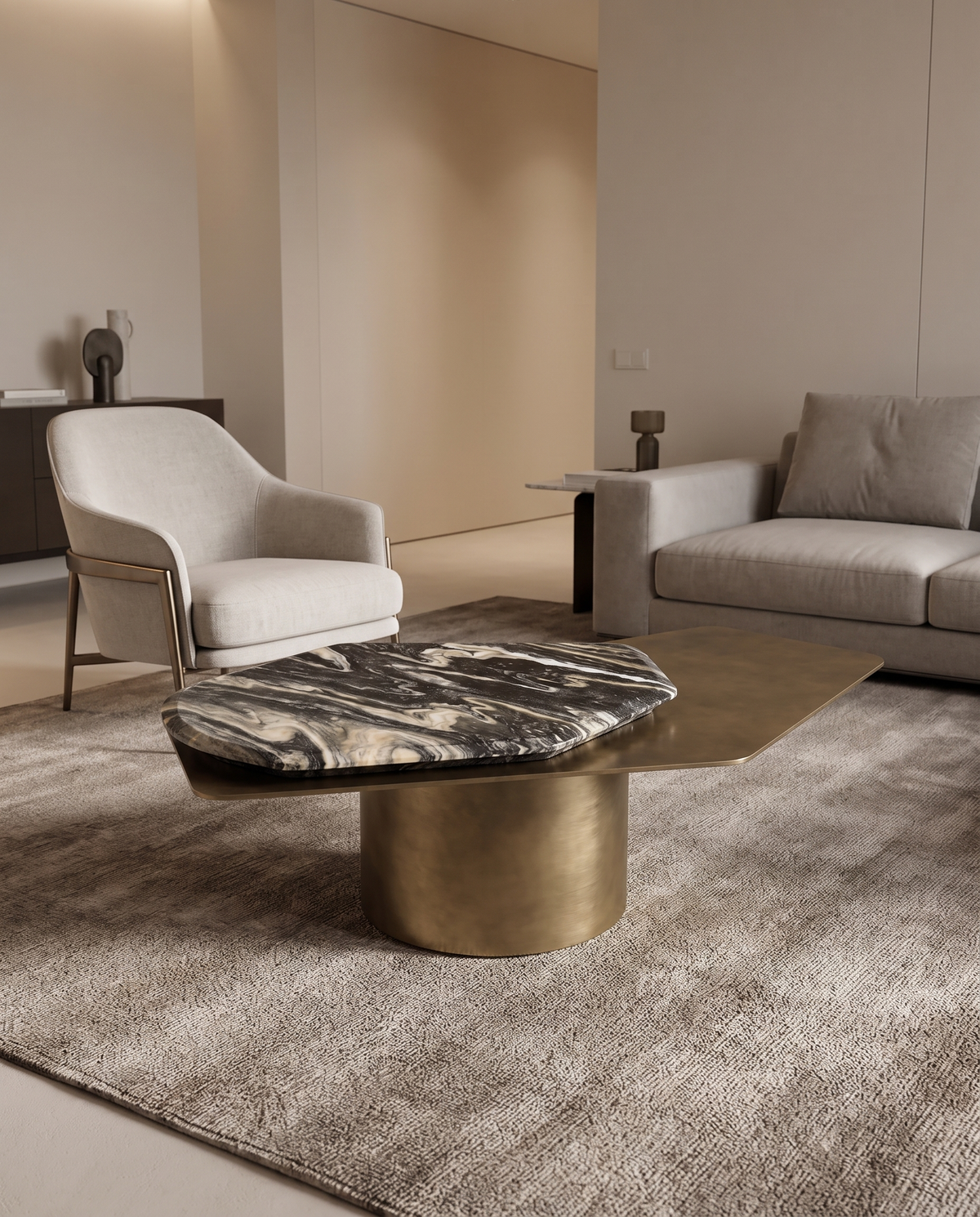 Verge Multi-Tier Coffee Table