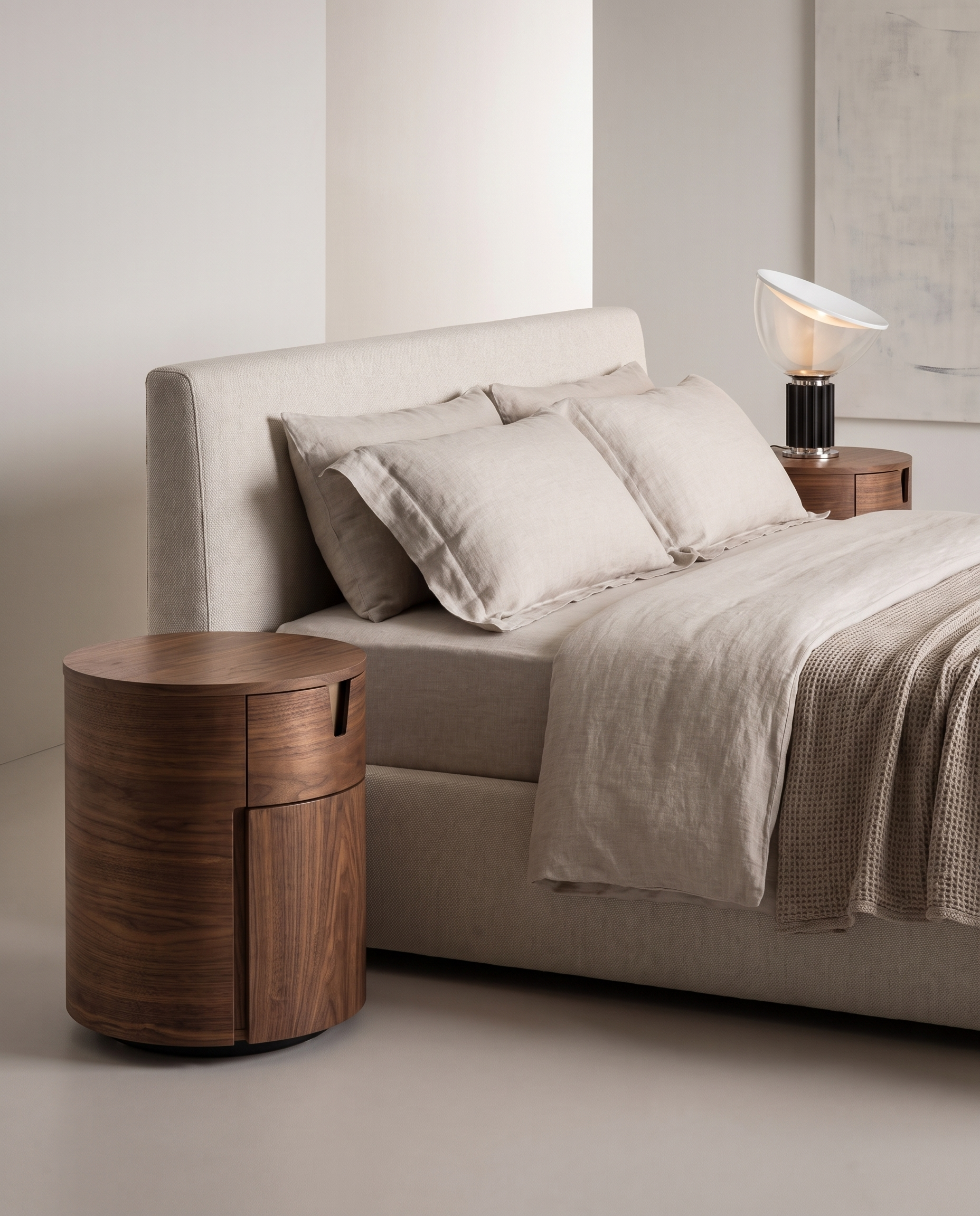 Verona Nightstand Bedside Table(Set of 2)