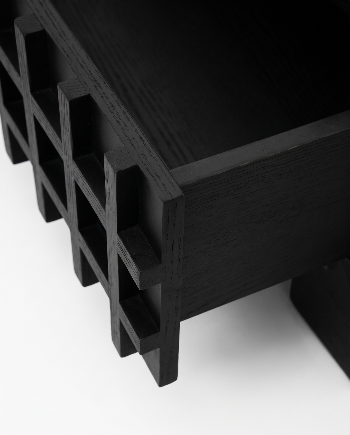 Waffle-Plinth Coffee Table