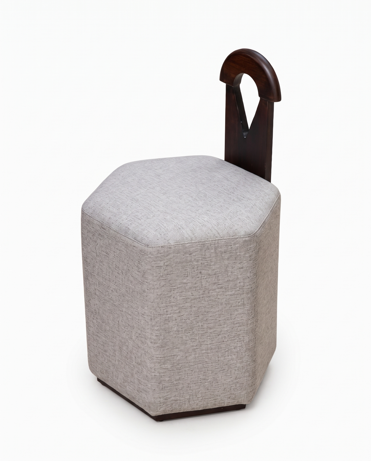 Zena Vanity Stool Grey