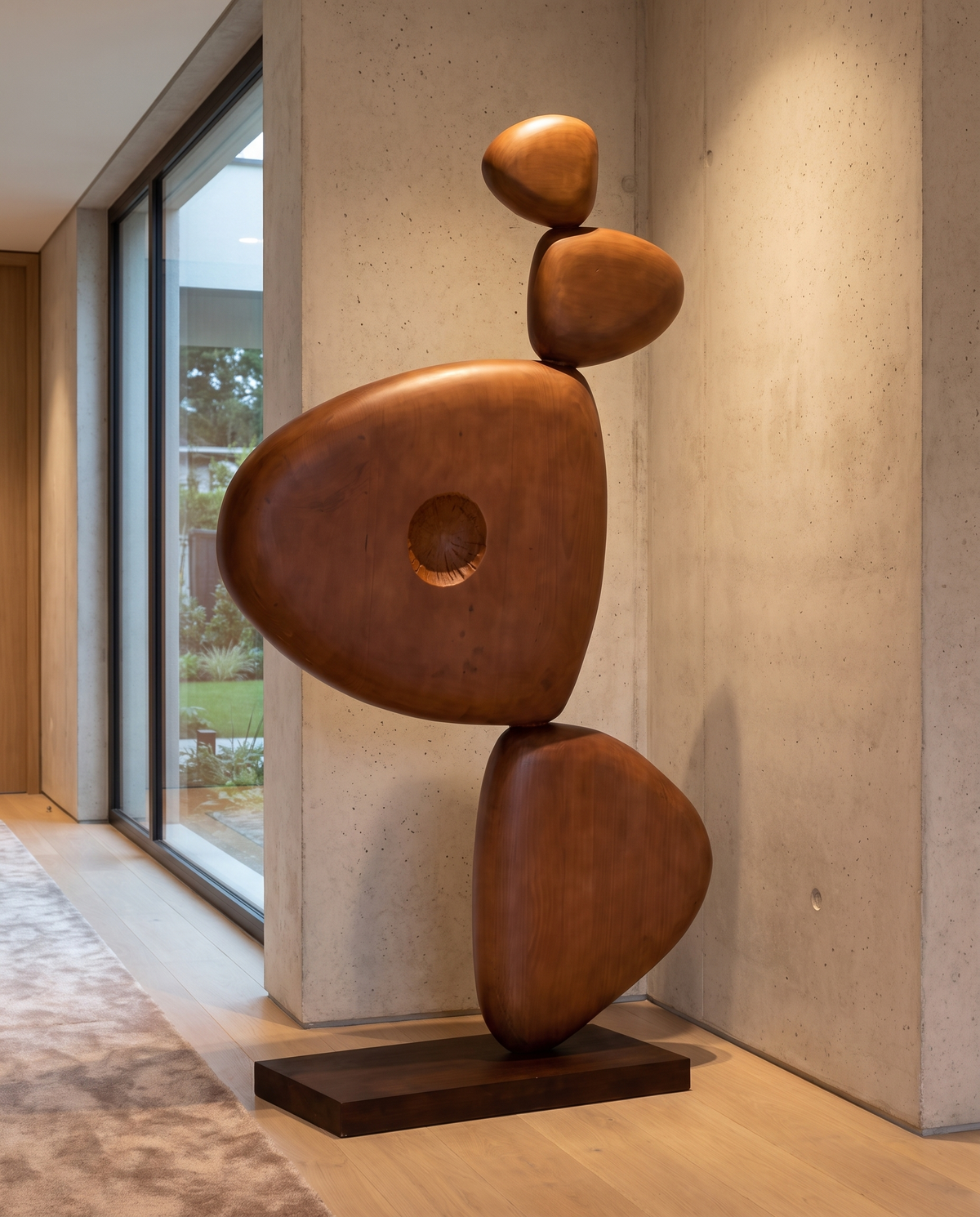 Zenith Statera Wooden Large Sculpture