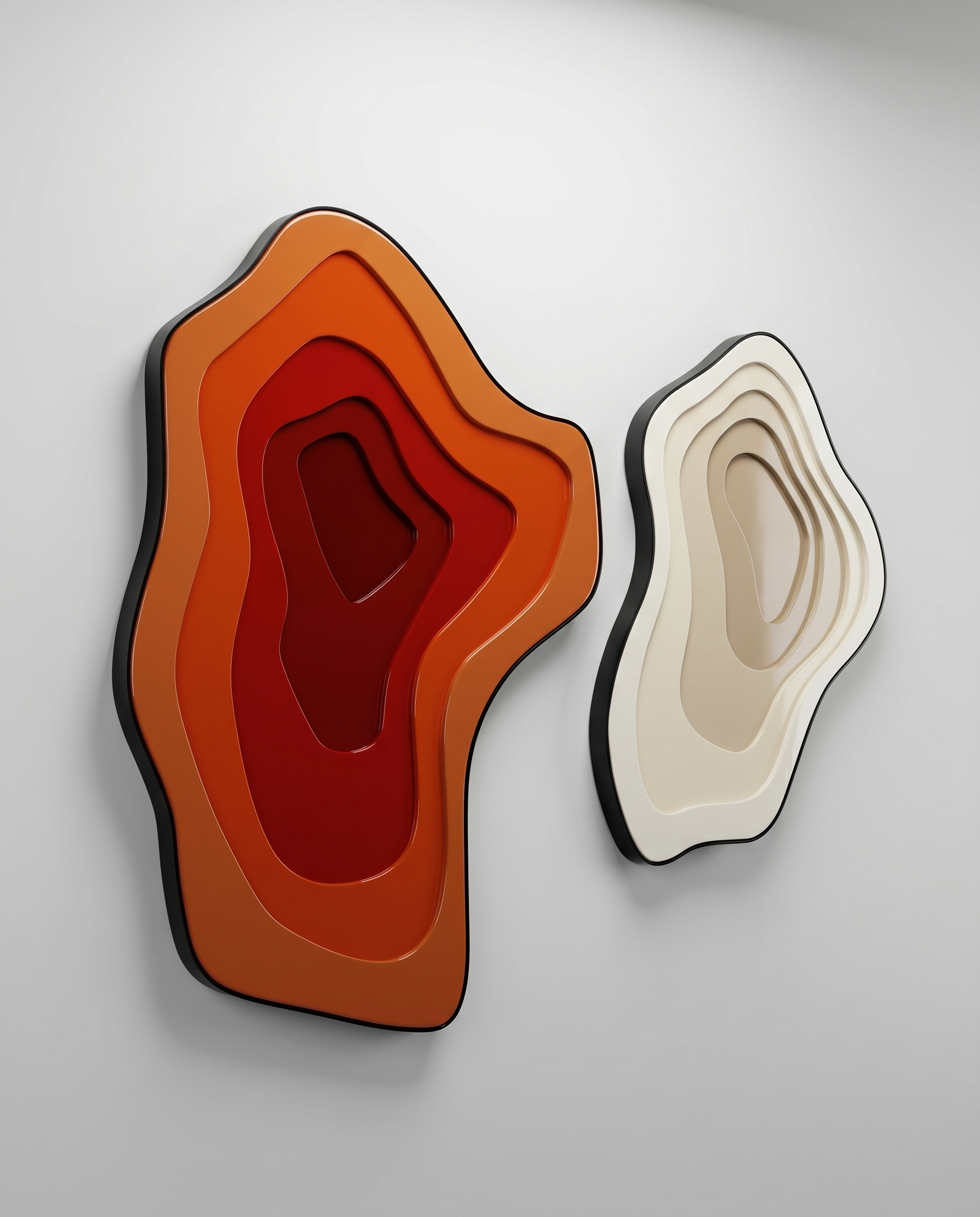 Ember Flow - Modern Acrylic Wallart