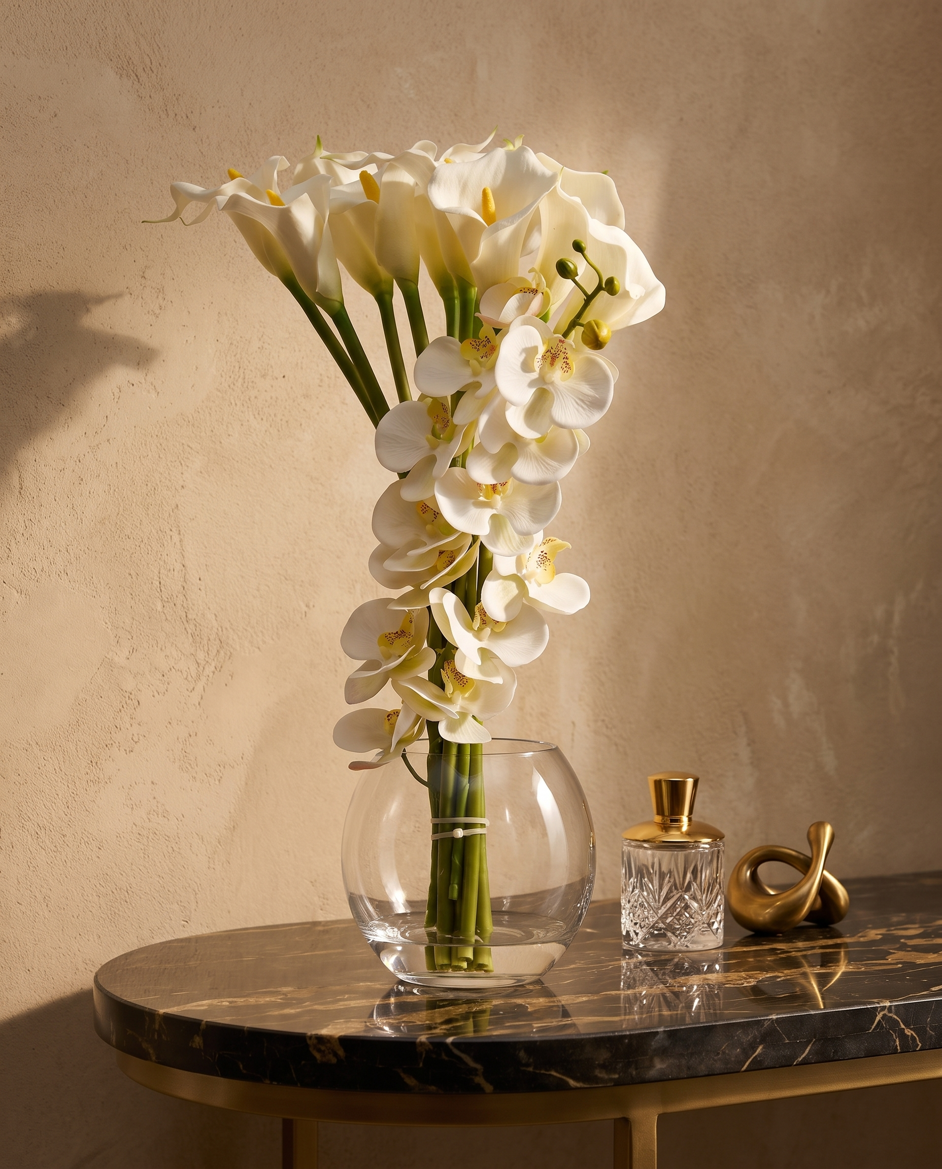 Alvina Artificial Flowering Plant
