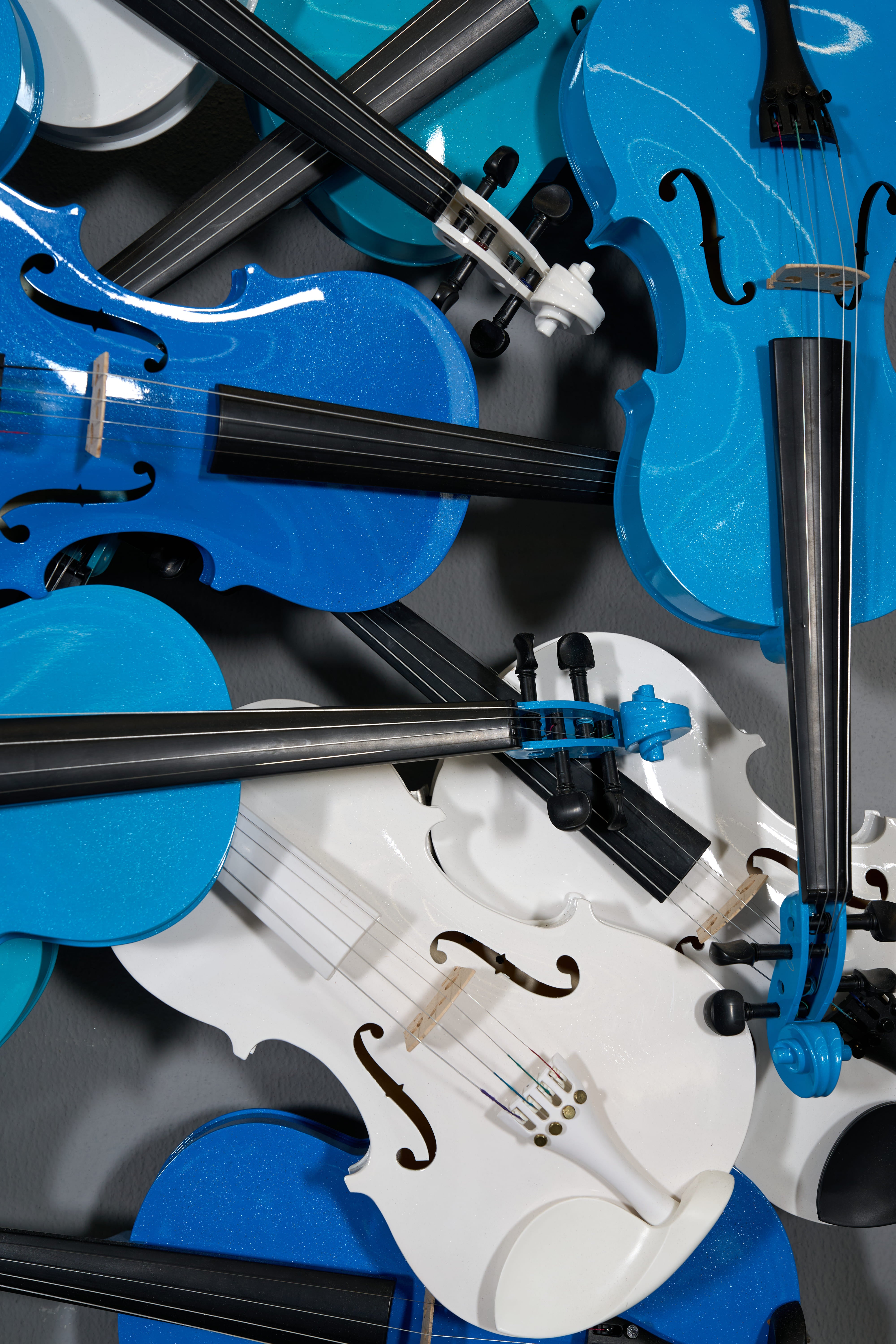 Azure Symphony - Violin Wallart