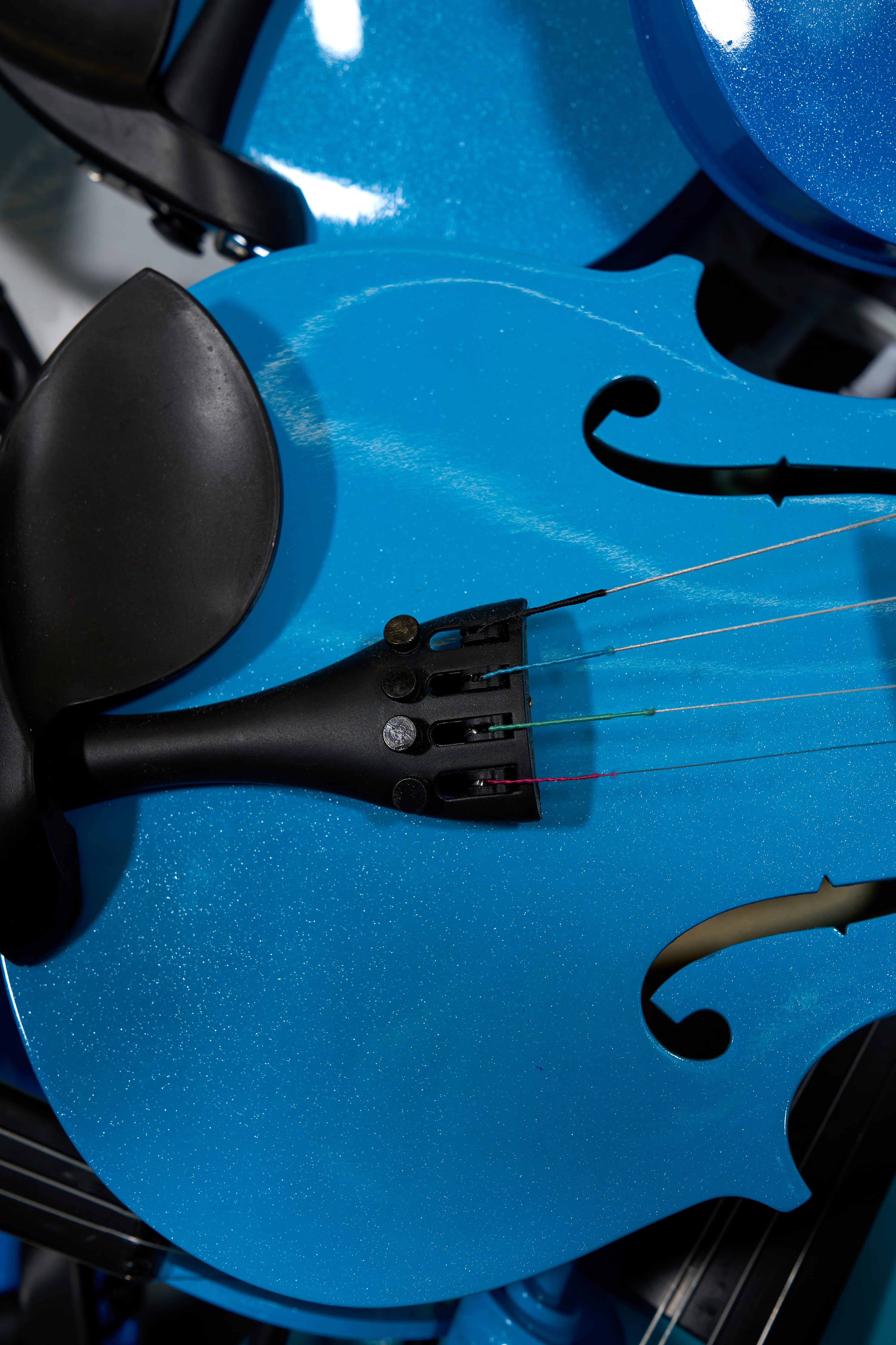 Azure Symphony - Violin Wallart