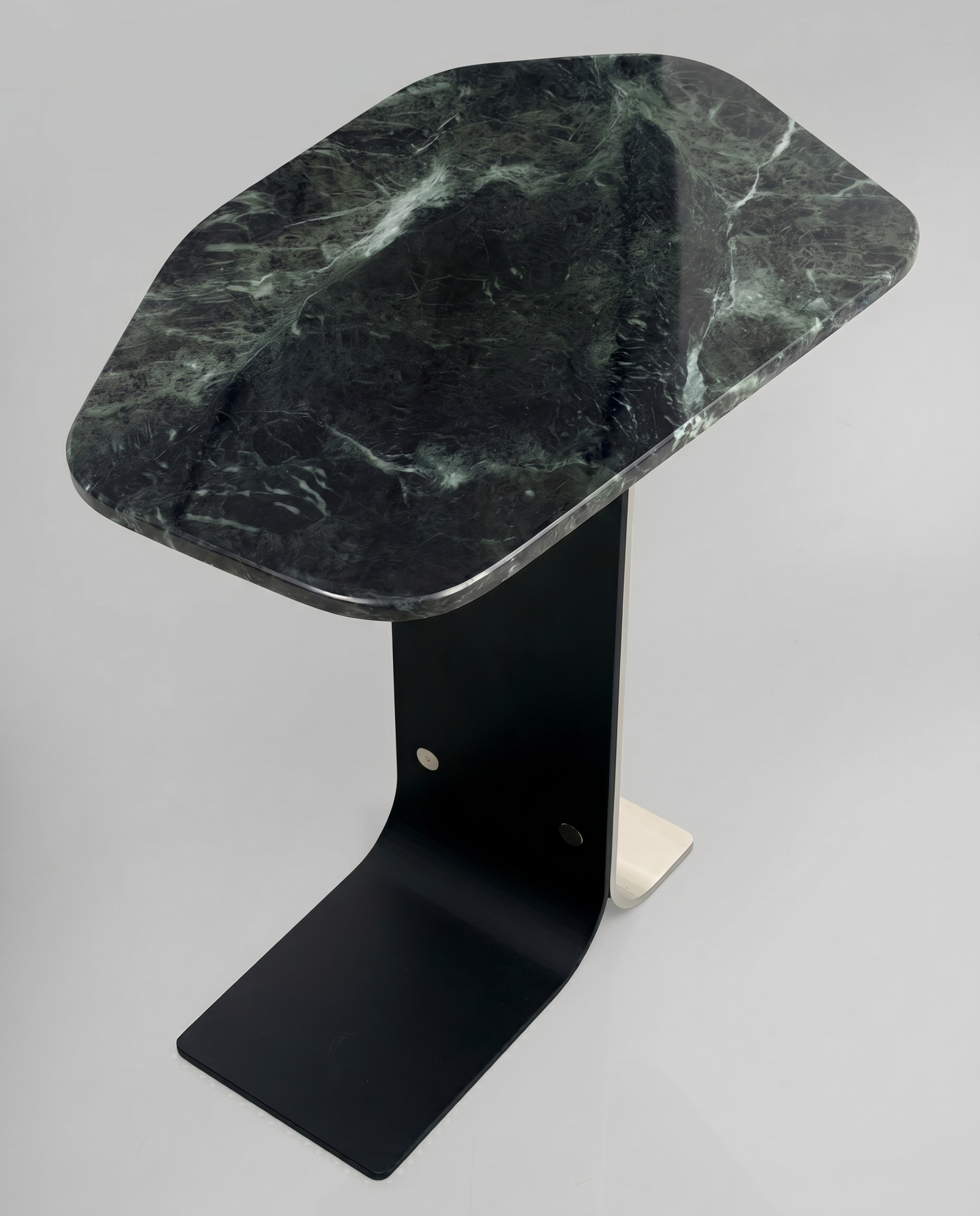 Baku Irish Green Marble Side Table