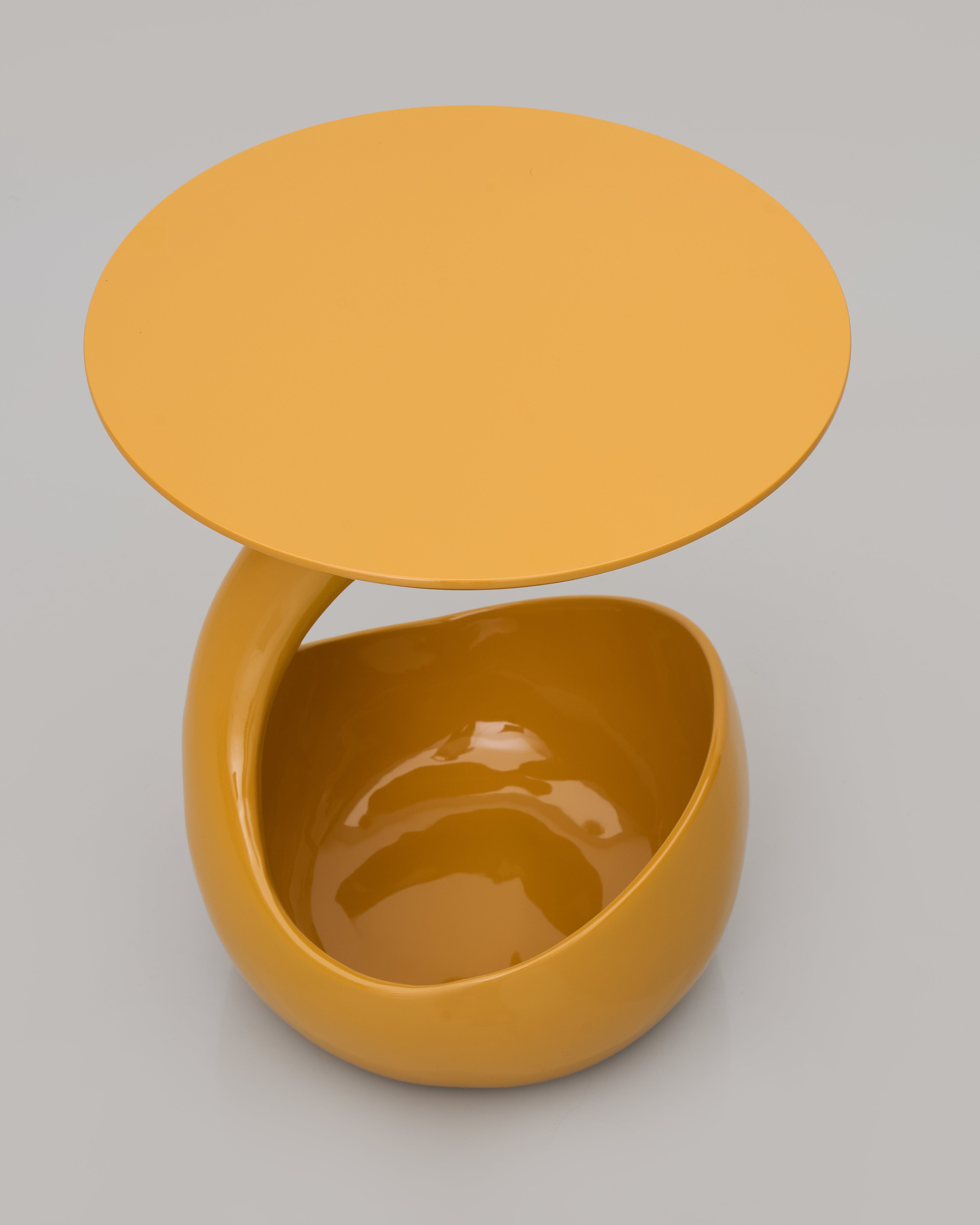 Close-up of Basket Base Accent Side Table showing woven base texture and premium craftsmanship