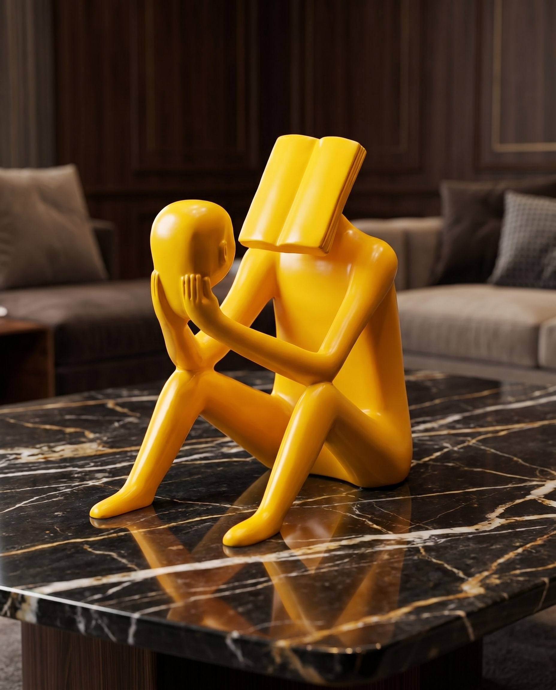 Modern Bibliophile Decor