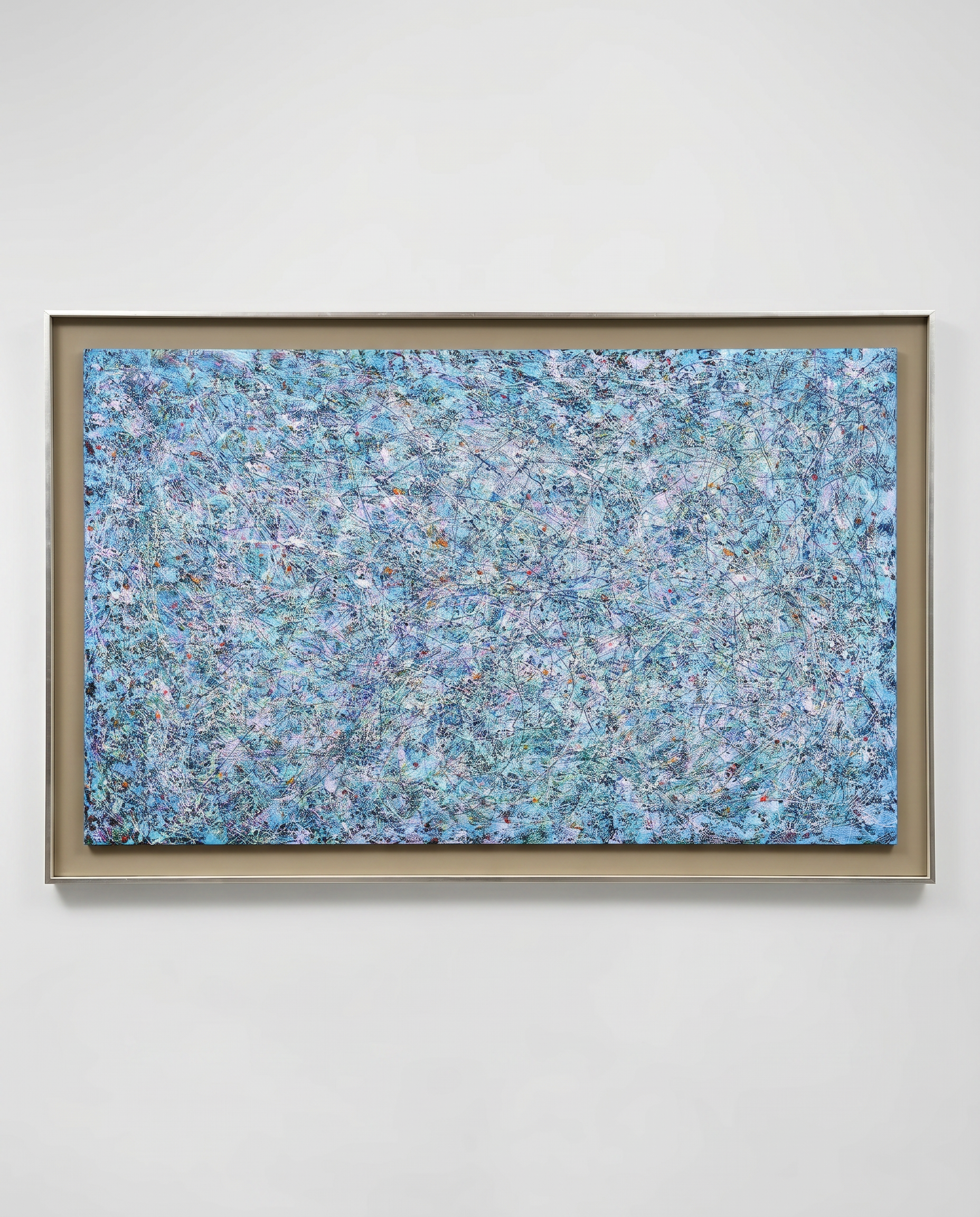 Nova Essence - Blue Textured Wallart