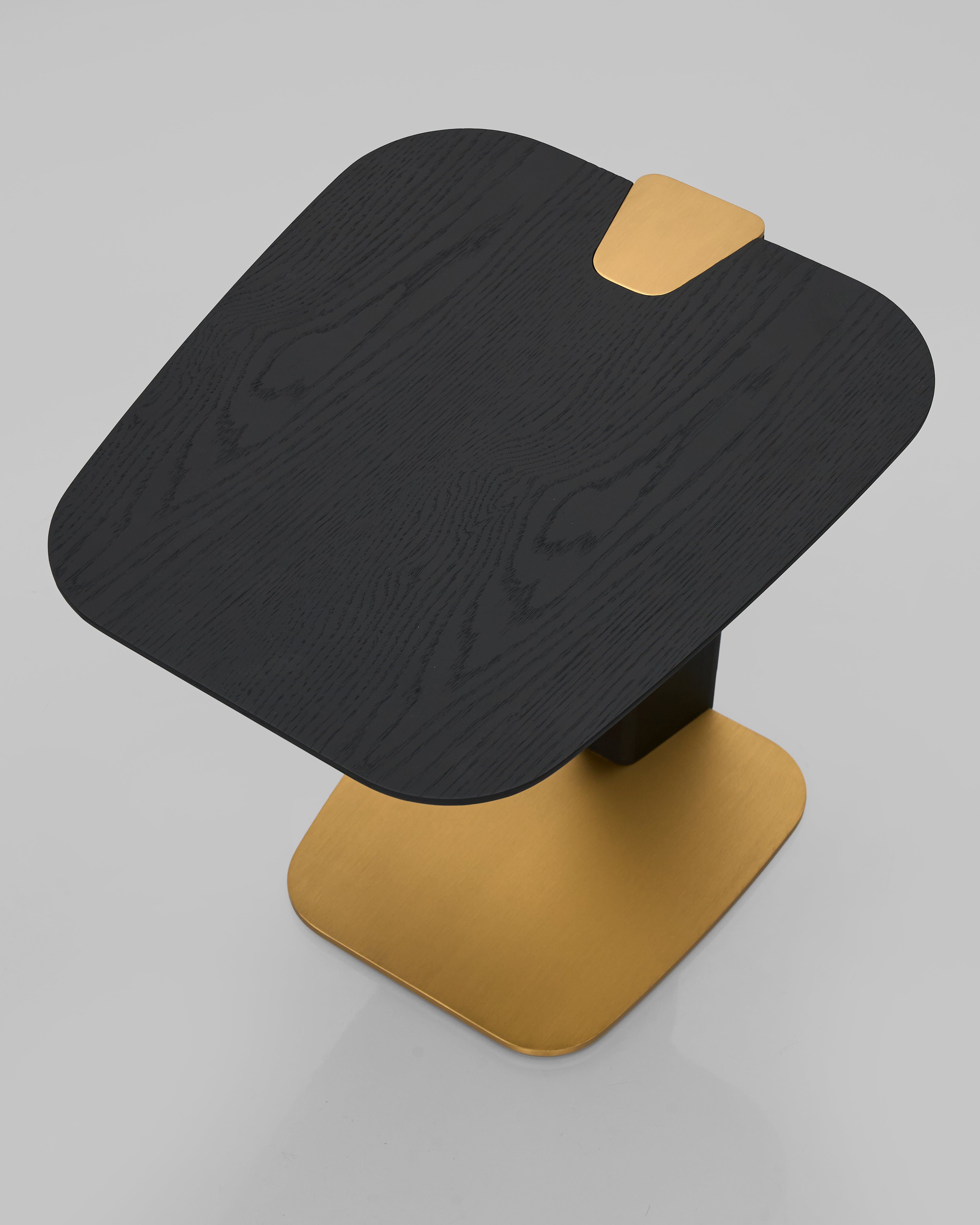 Detailed view of Bonna Side Table showcasing elegant joinery and high-quality material finish