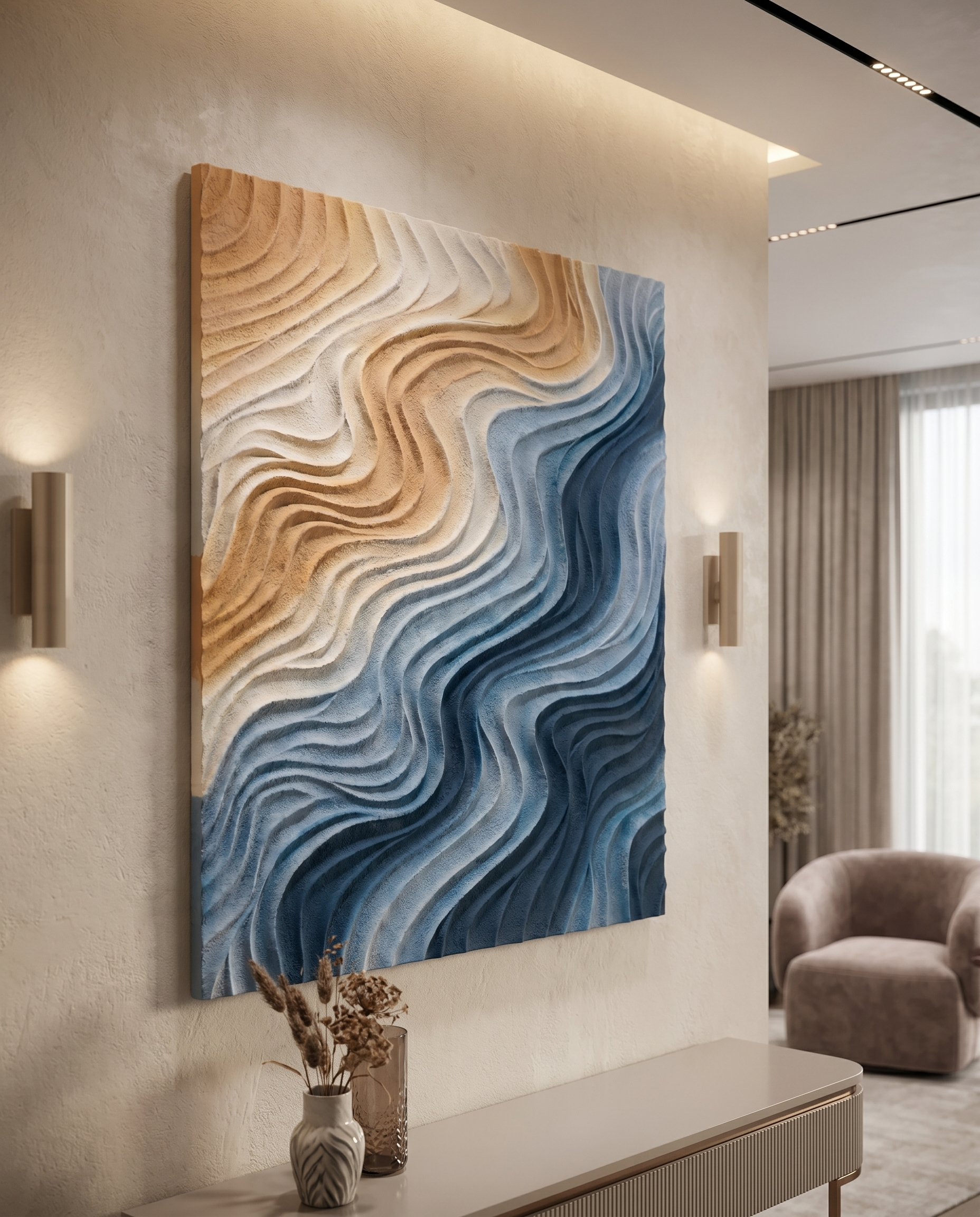 Ceramic Reverie - Modern Wallart