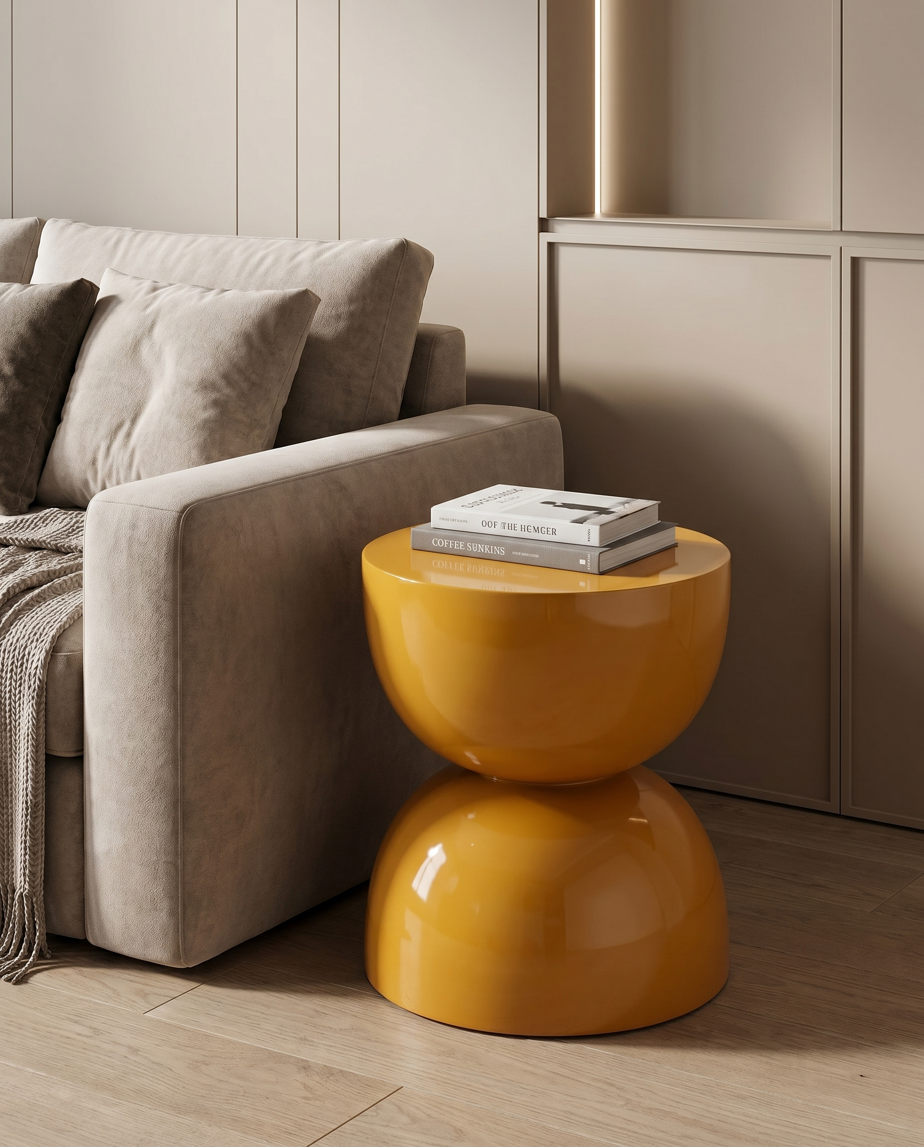 Circa Side Table - Yellow