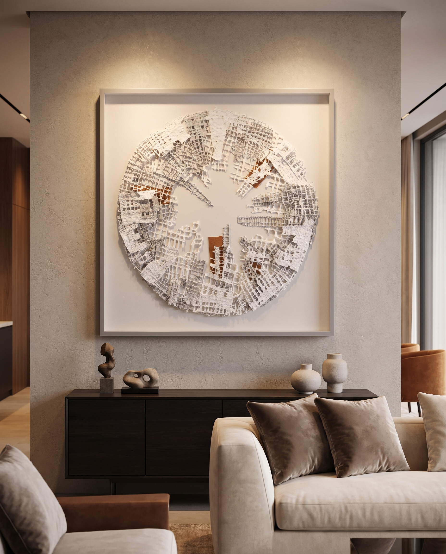 Cityscape Luxe - Modern Wallart