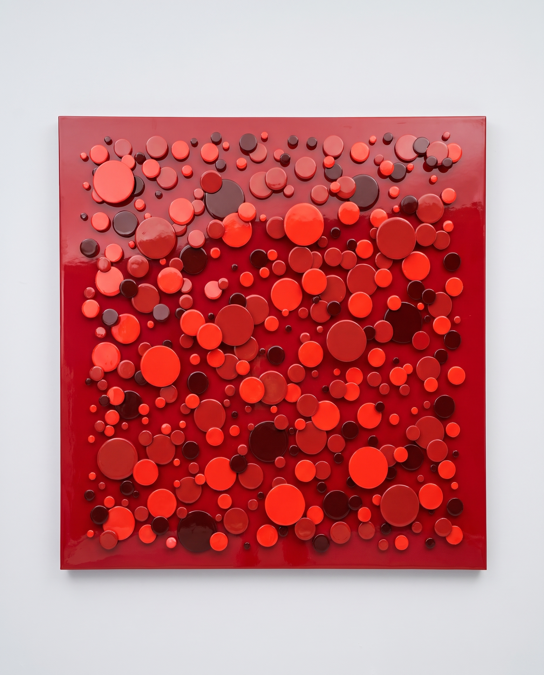 Crimson Constellation - Modern Wallart