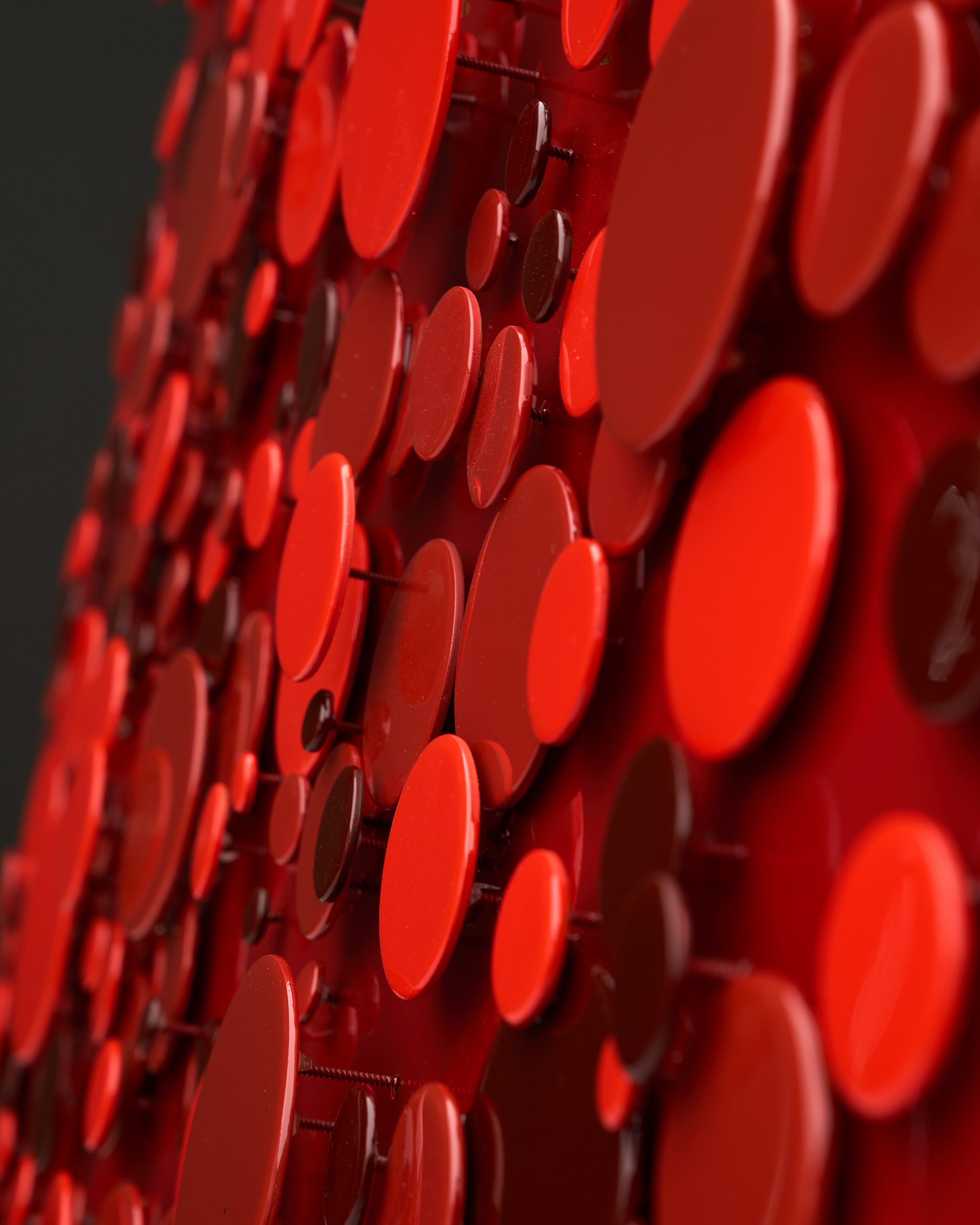 Crimson Constellation - Modern Wallart