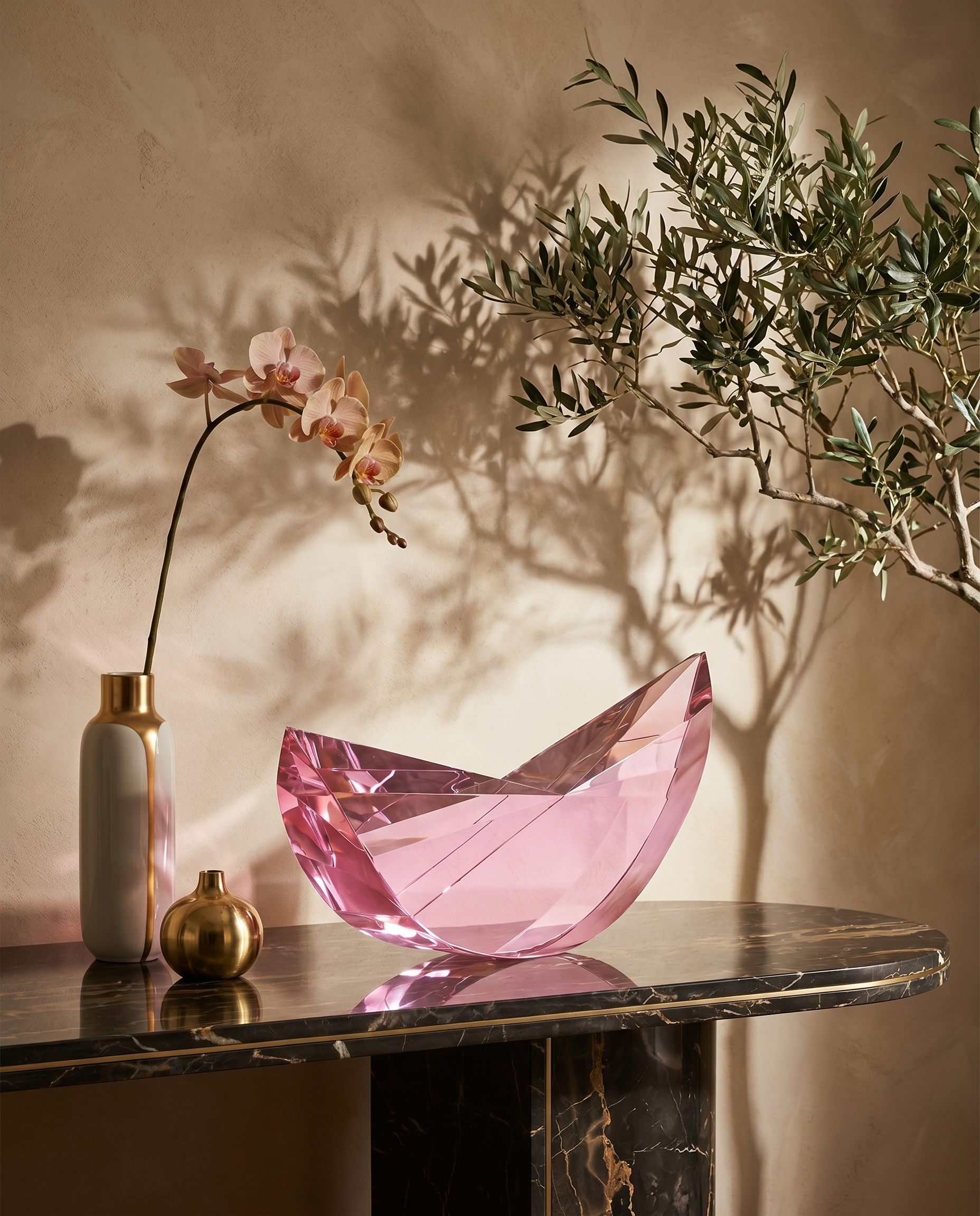 Velo Crystal Cut Decor