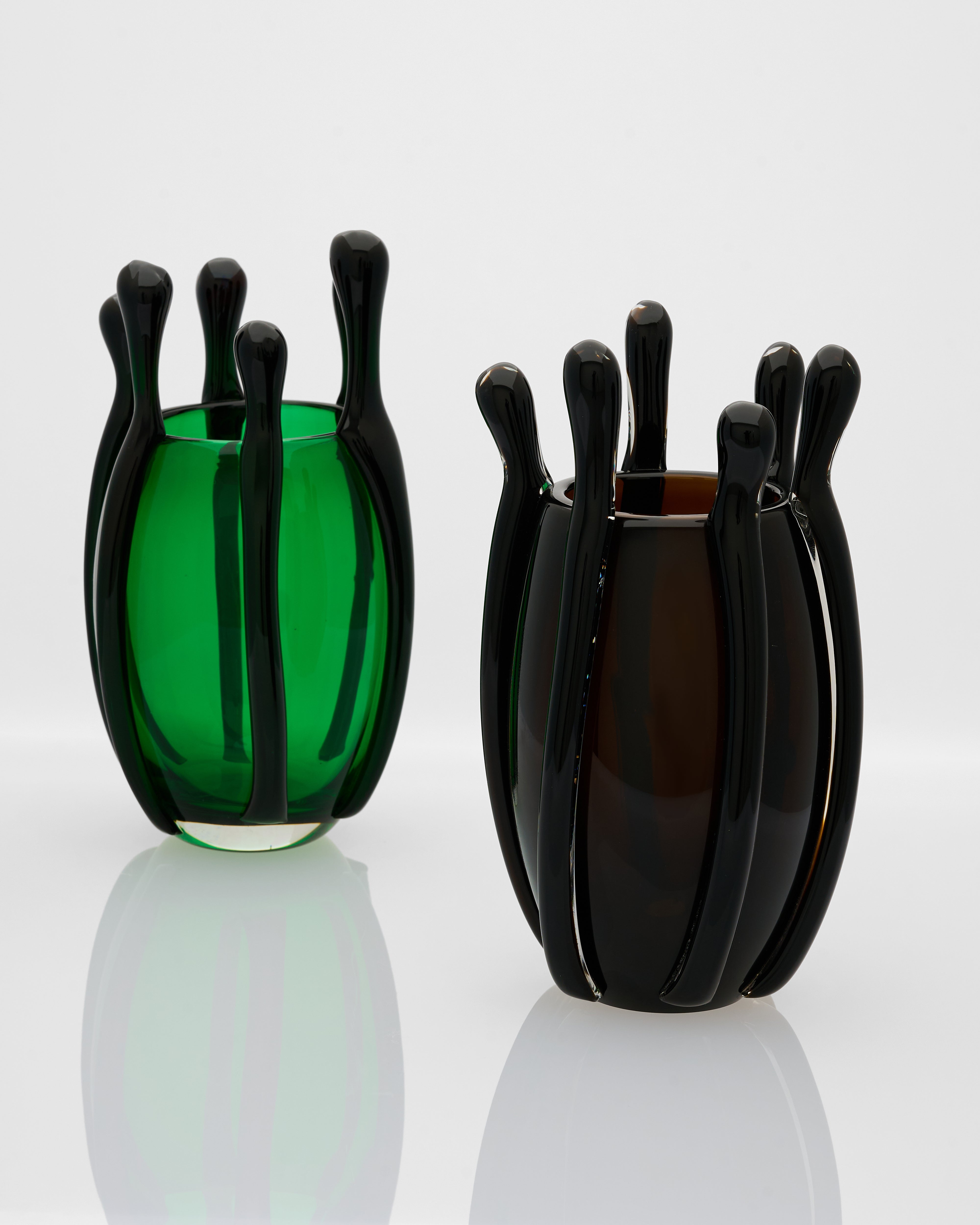 Detailed texture and finish of Drop Tail Modern Vase showcasing refined craftsmanship and modern elegance