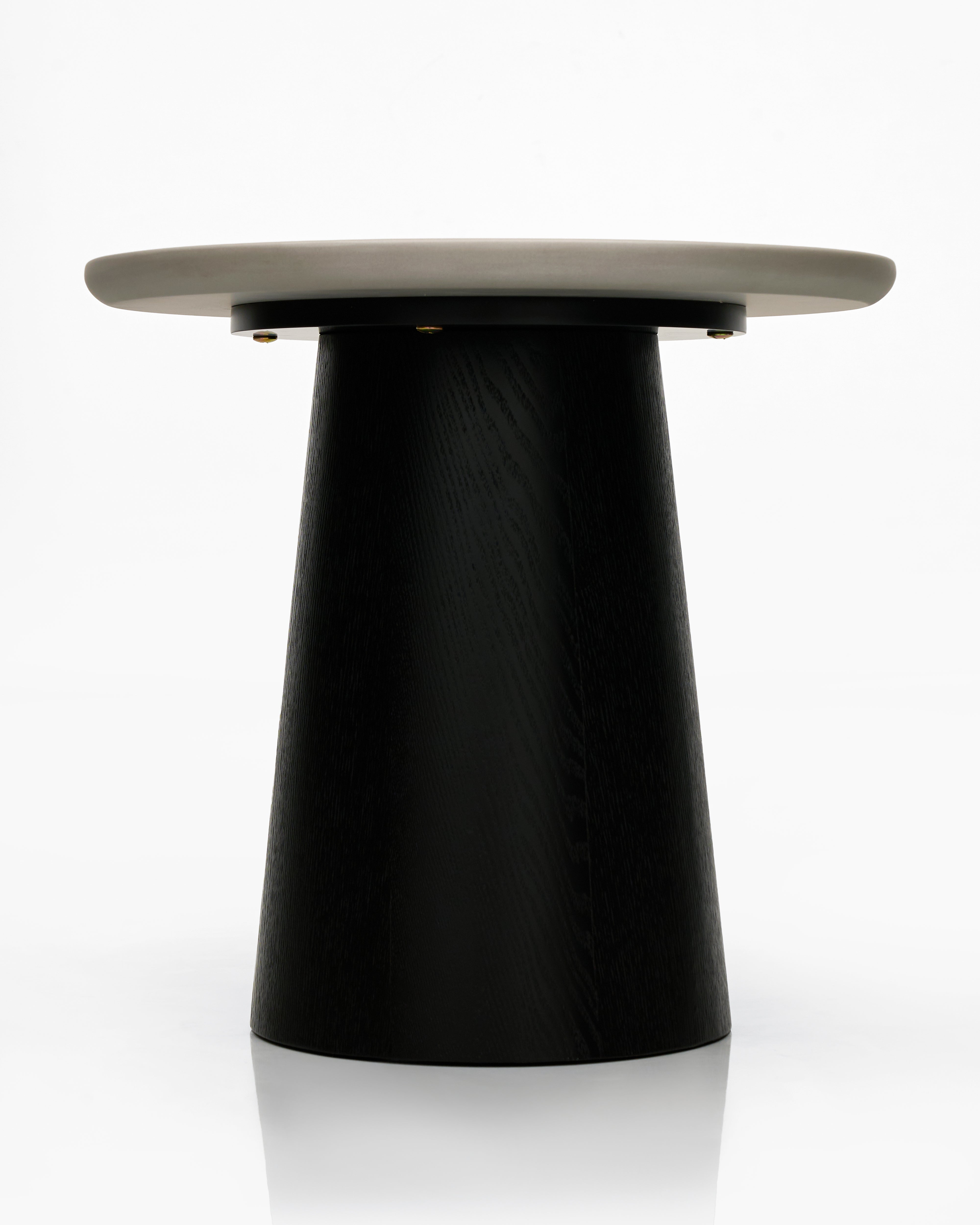 Eclat Fibra Side Table - Neutral Greige