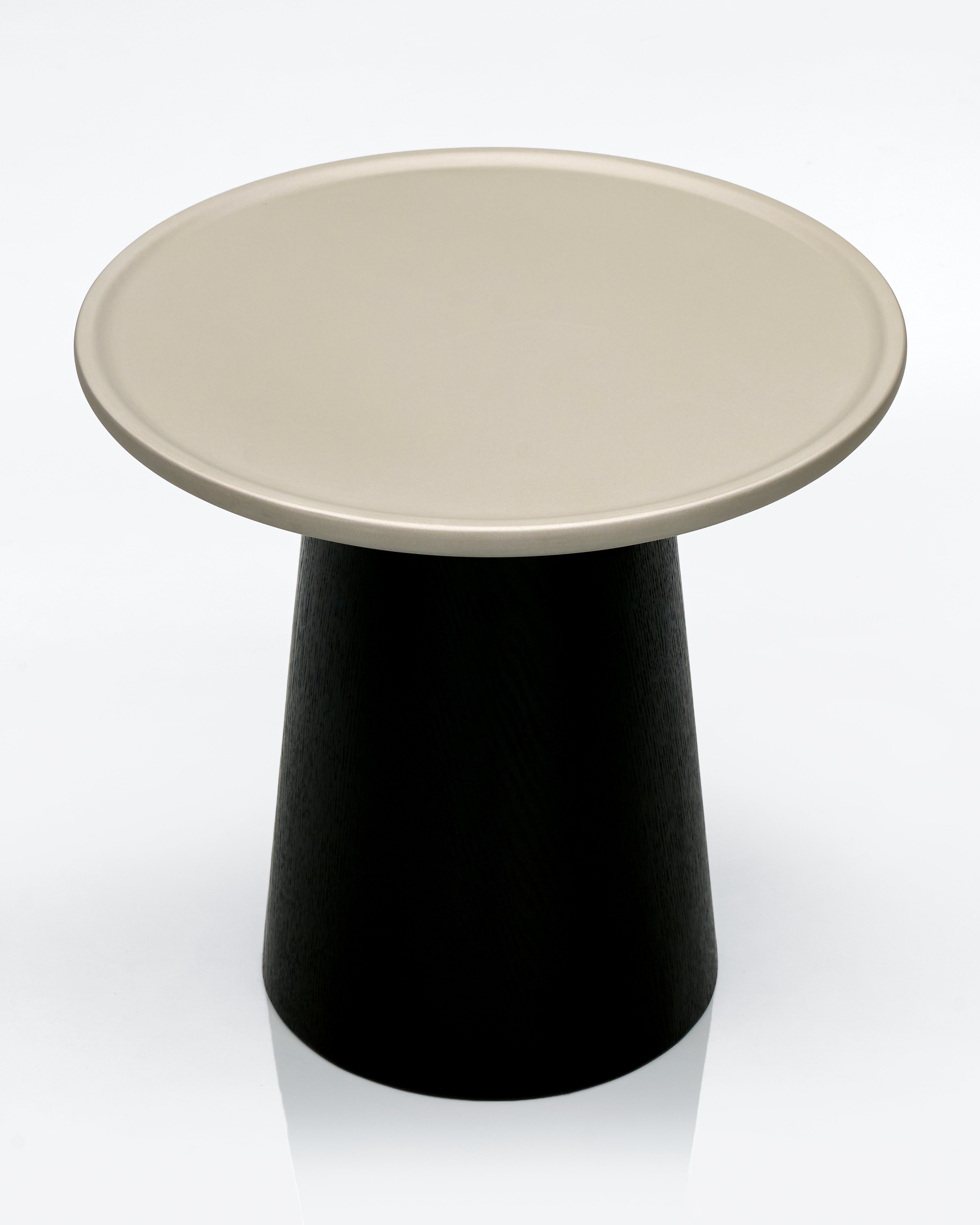 Eclat Fibra Side Table - Neutral Greige