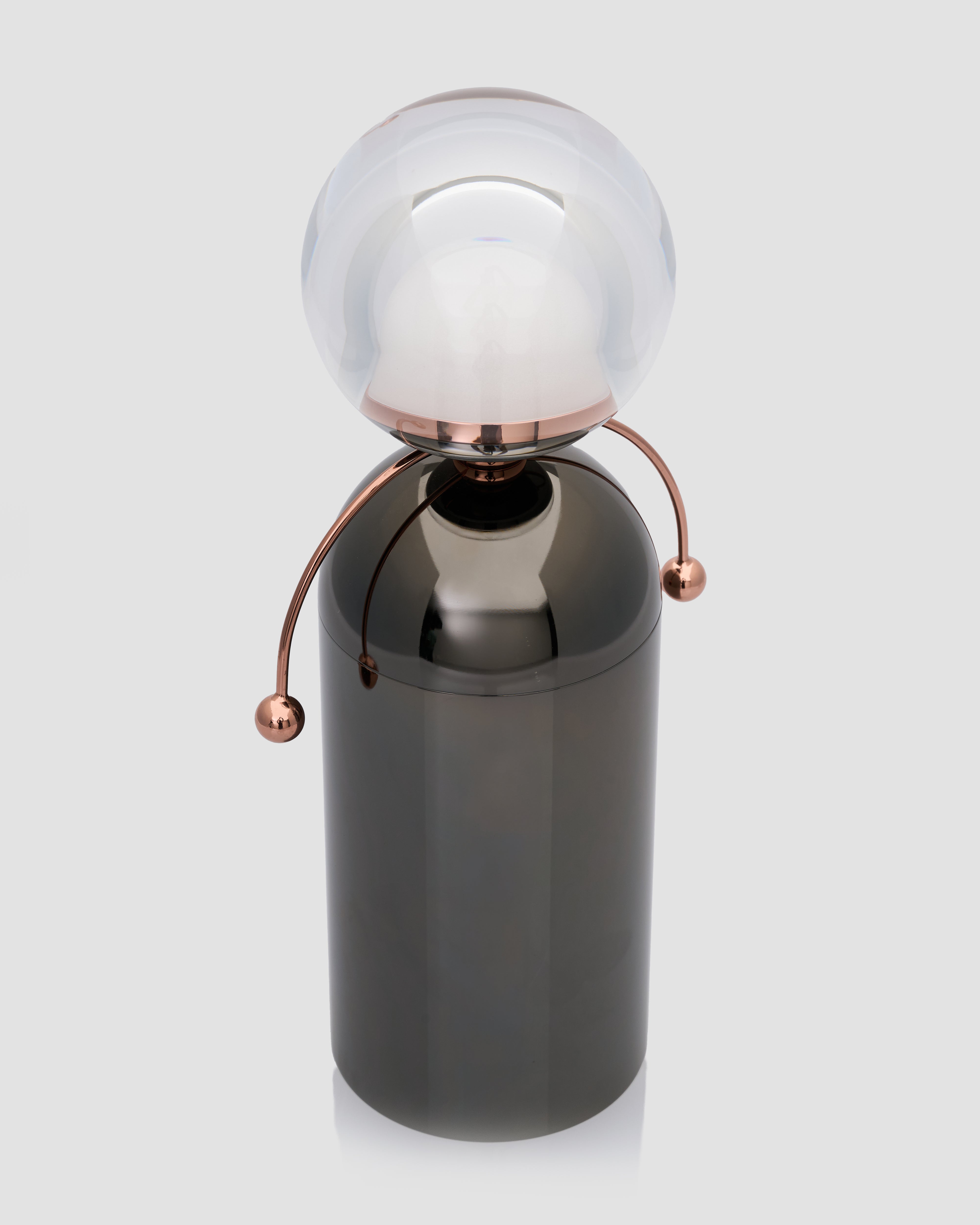 Front view of Elara Luxury Table Lamp showcasing sleek silhouette and high-quality craftsmanship