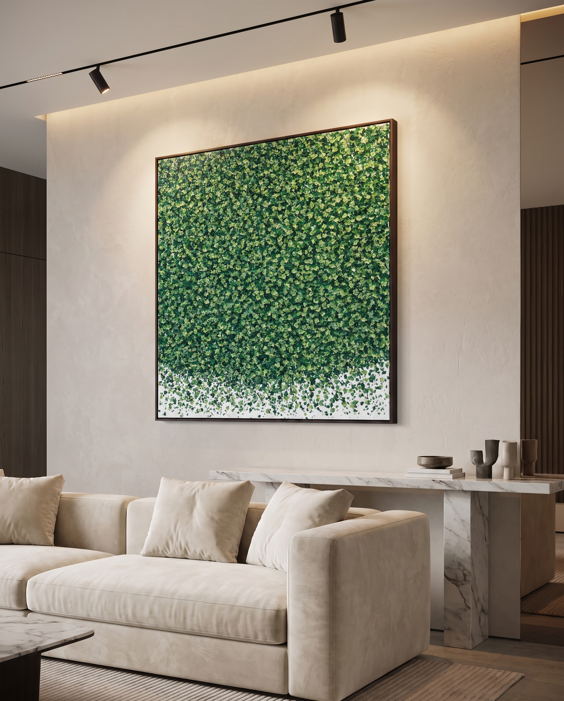 Emerald Bloom - Floral Blossom Wallart
