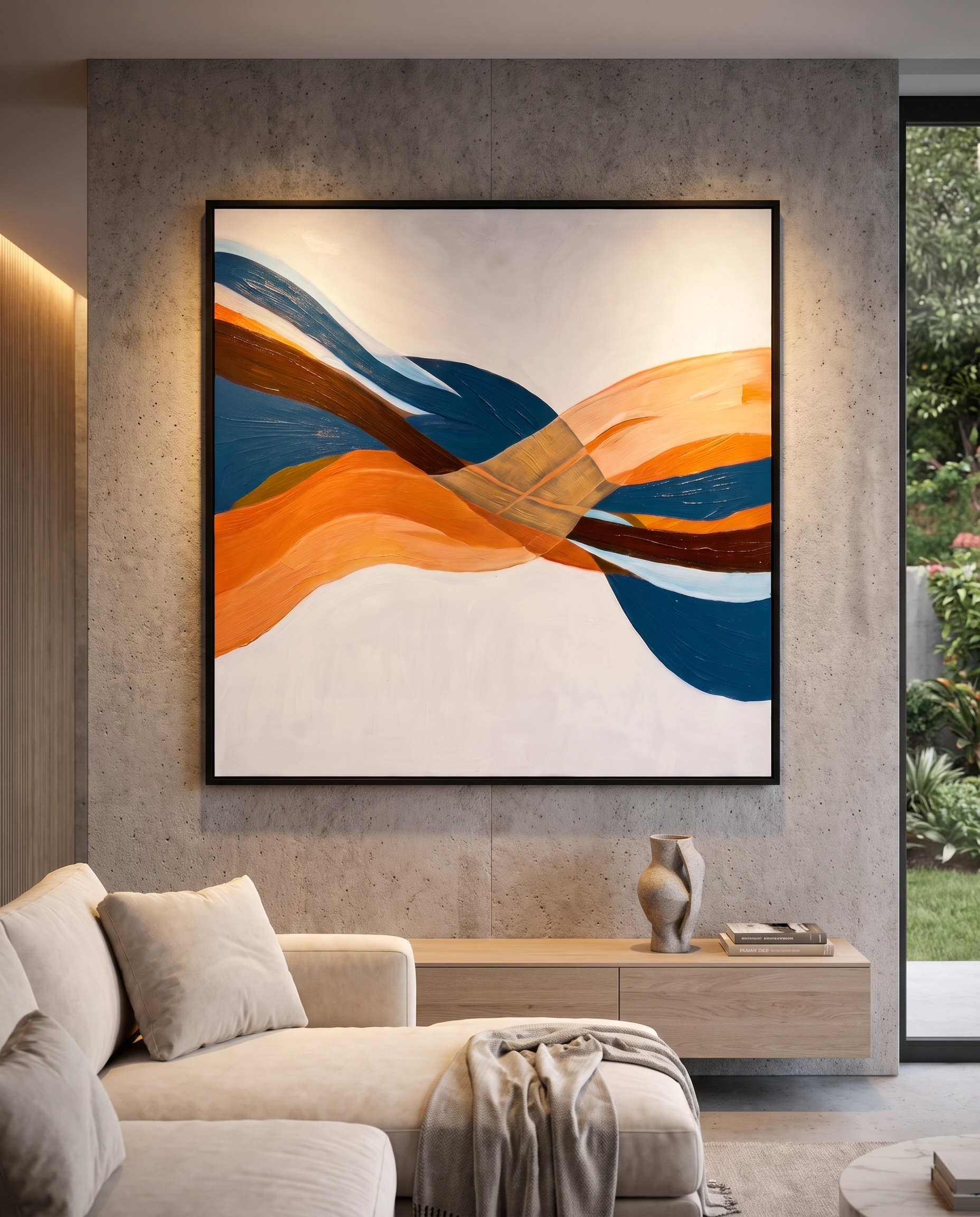 Endless Tide- Modern Luxury Wallart