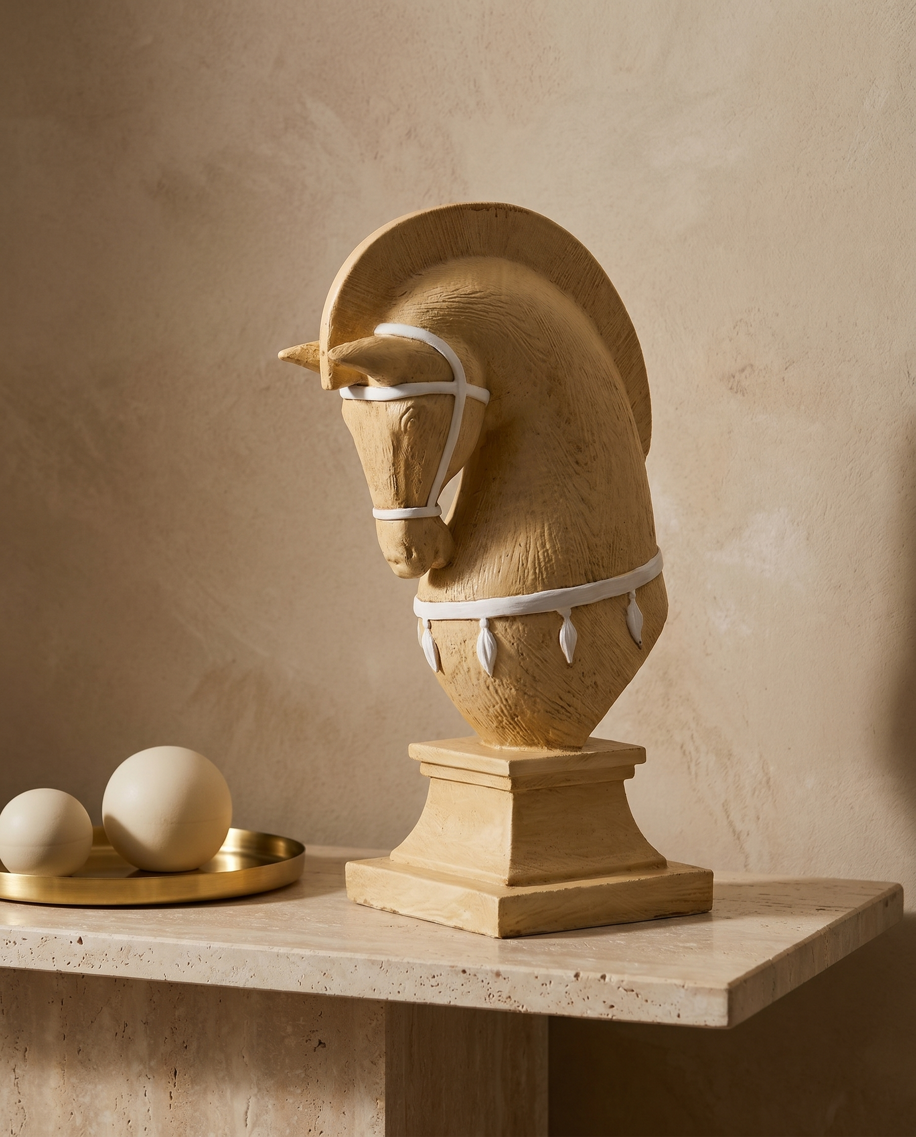 Faran Horse Softwood Sculpture