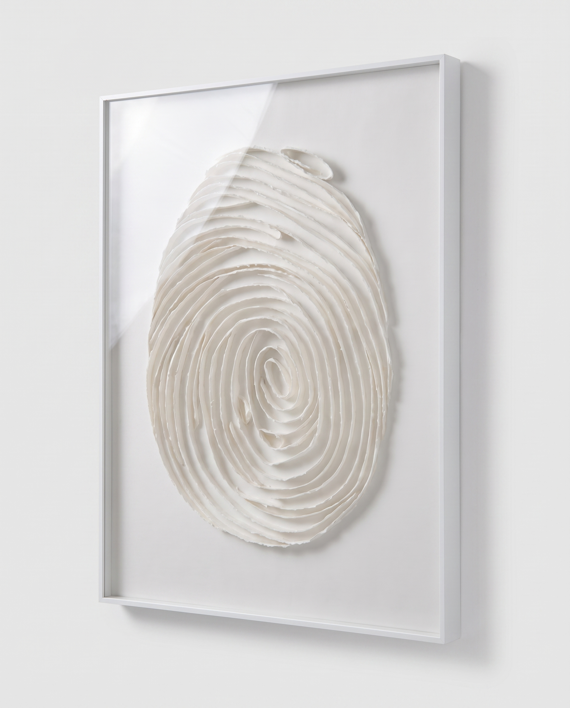 Ivory Imprint - Abstract Wallart