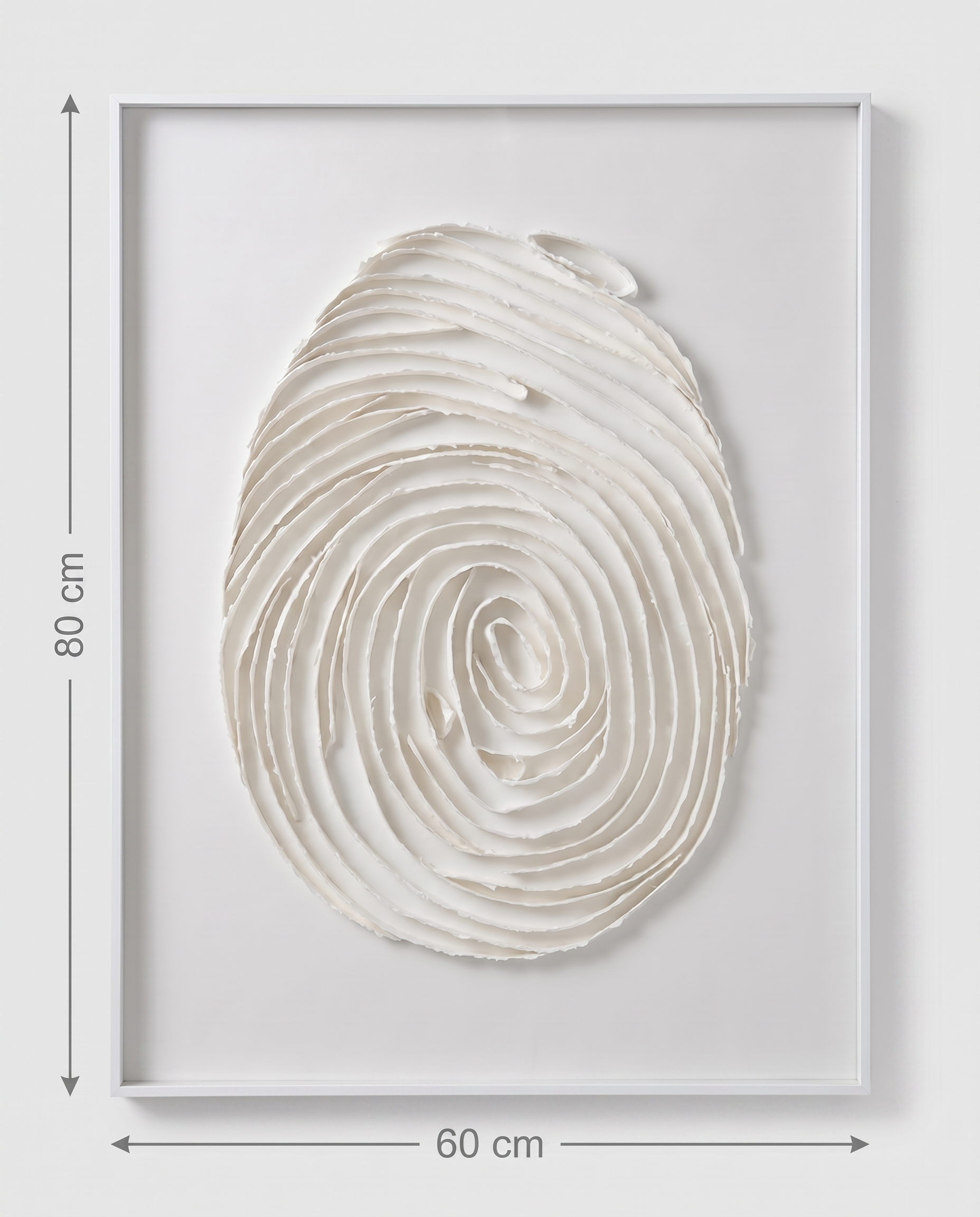 Ivory Imprint - Abstract Wallart
