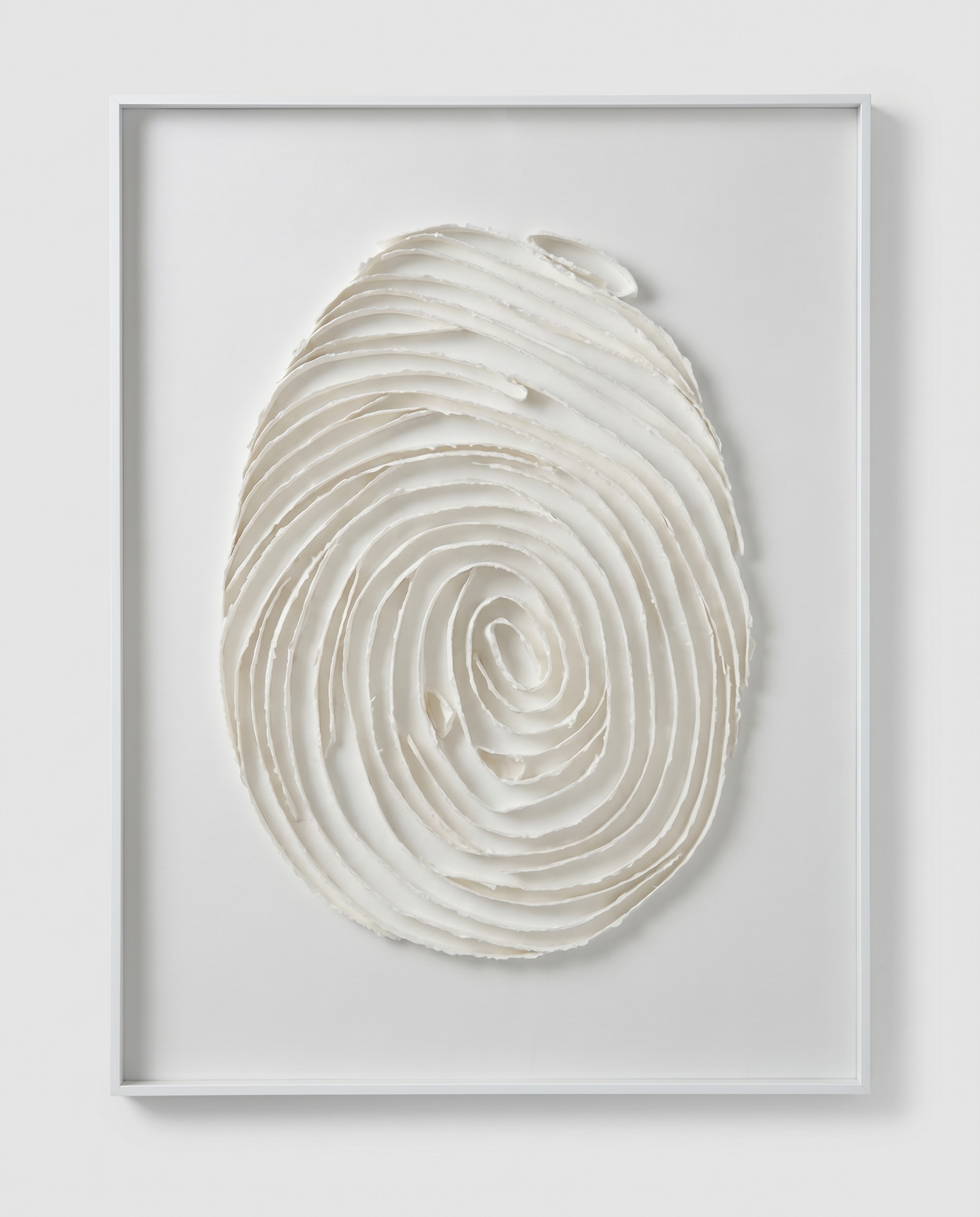 Ivory Imprint Duo - Abstract Wallart