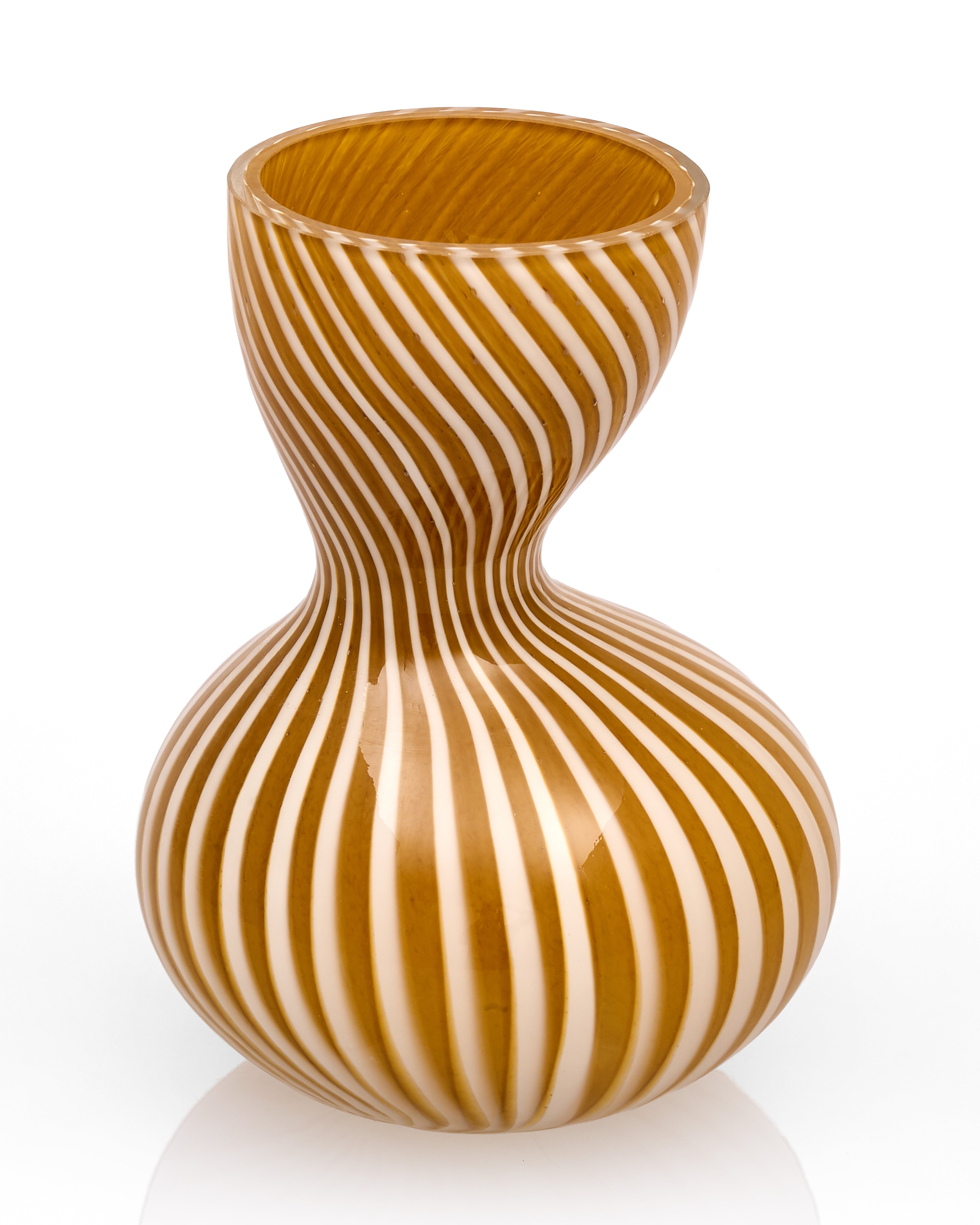 Contour Pirate Gold Murano Vase