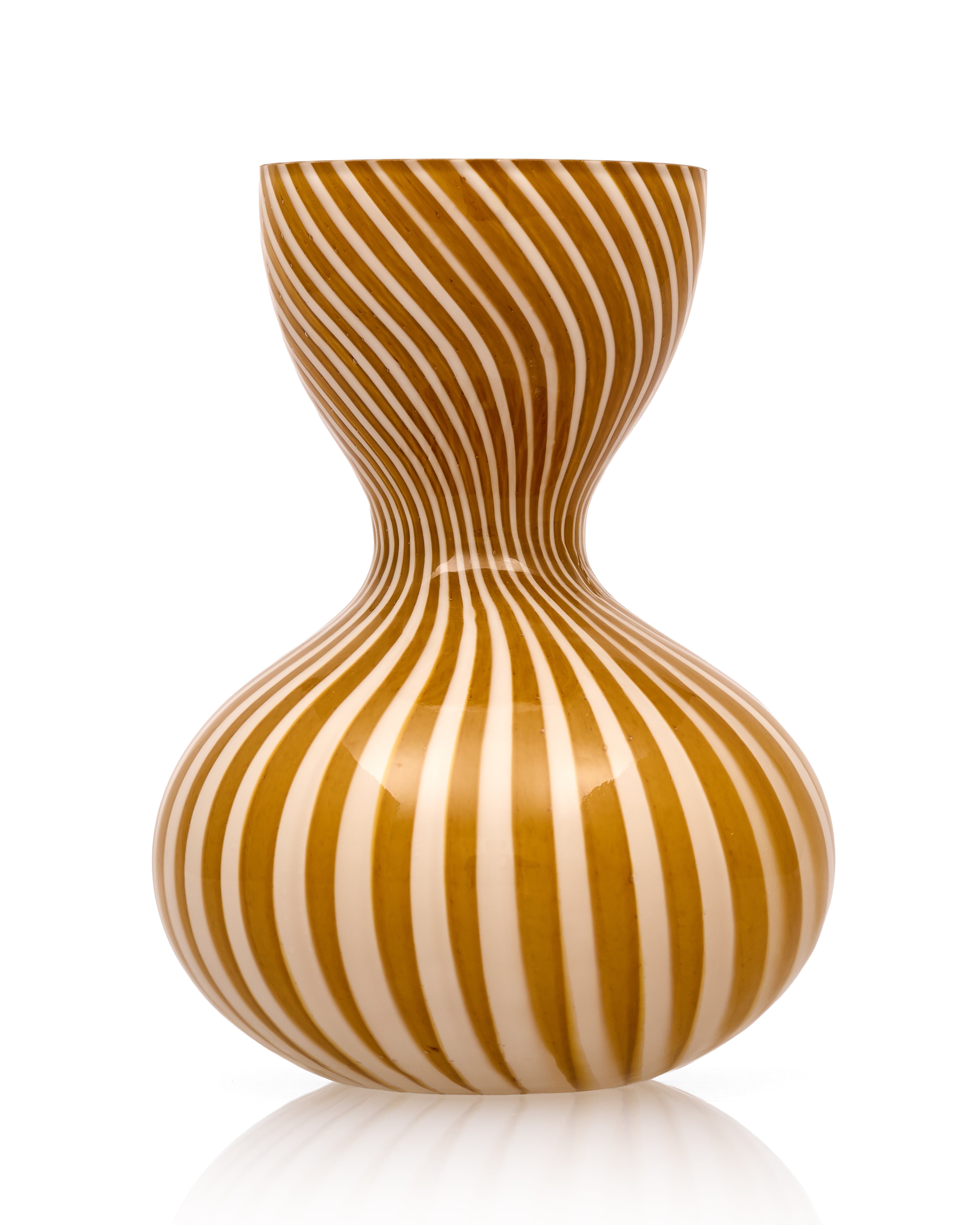Contour Pirate Gold Murano Vase