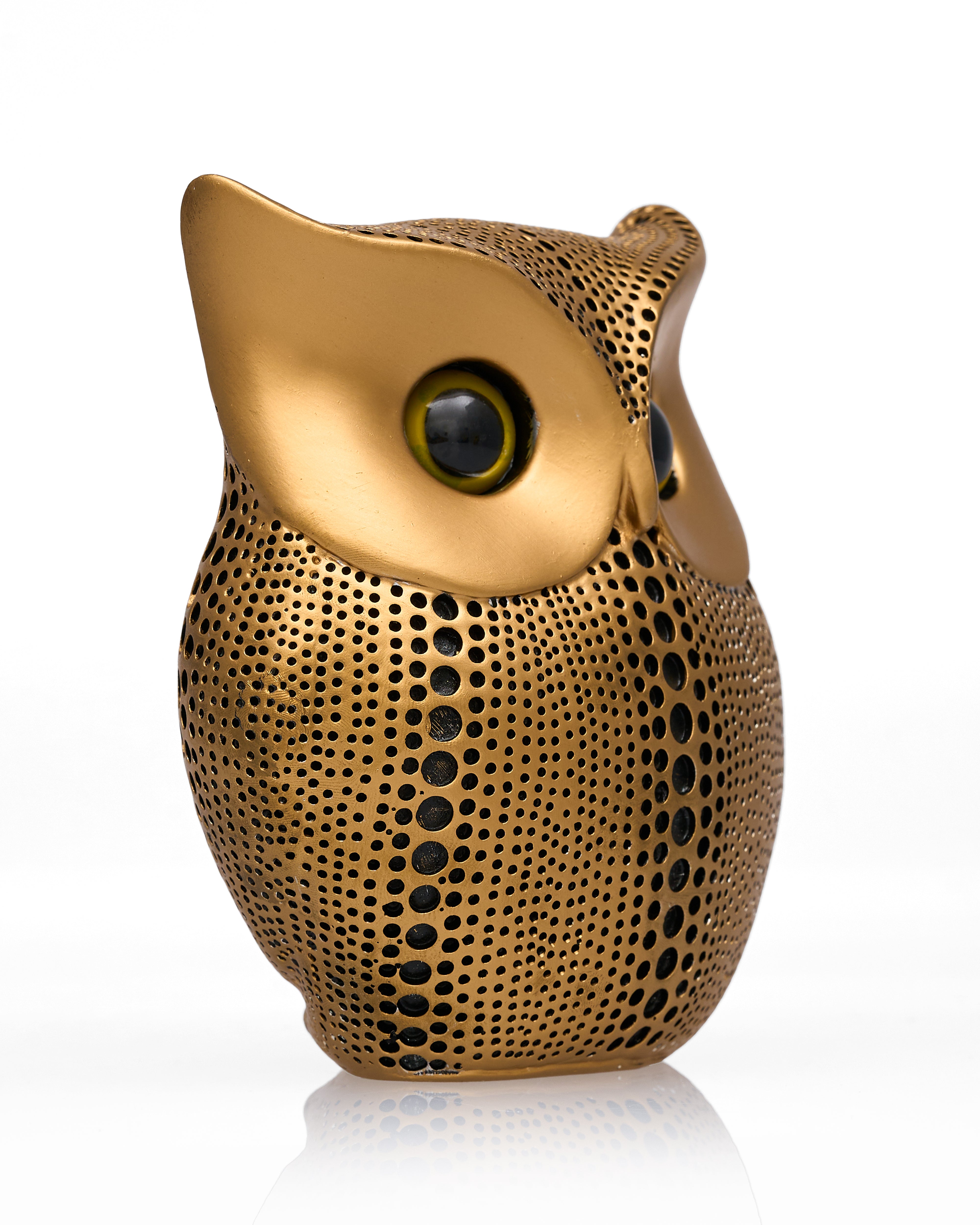 Hedwig Owl Figurine - Gold
