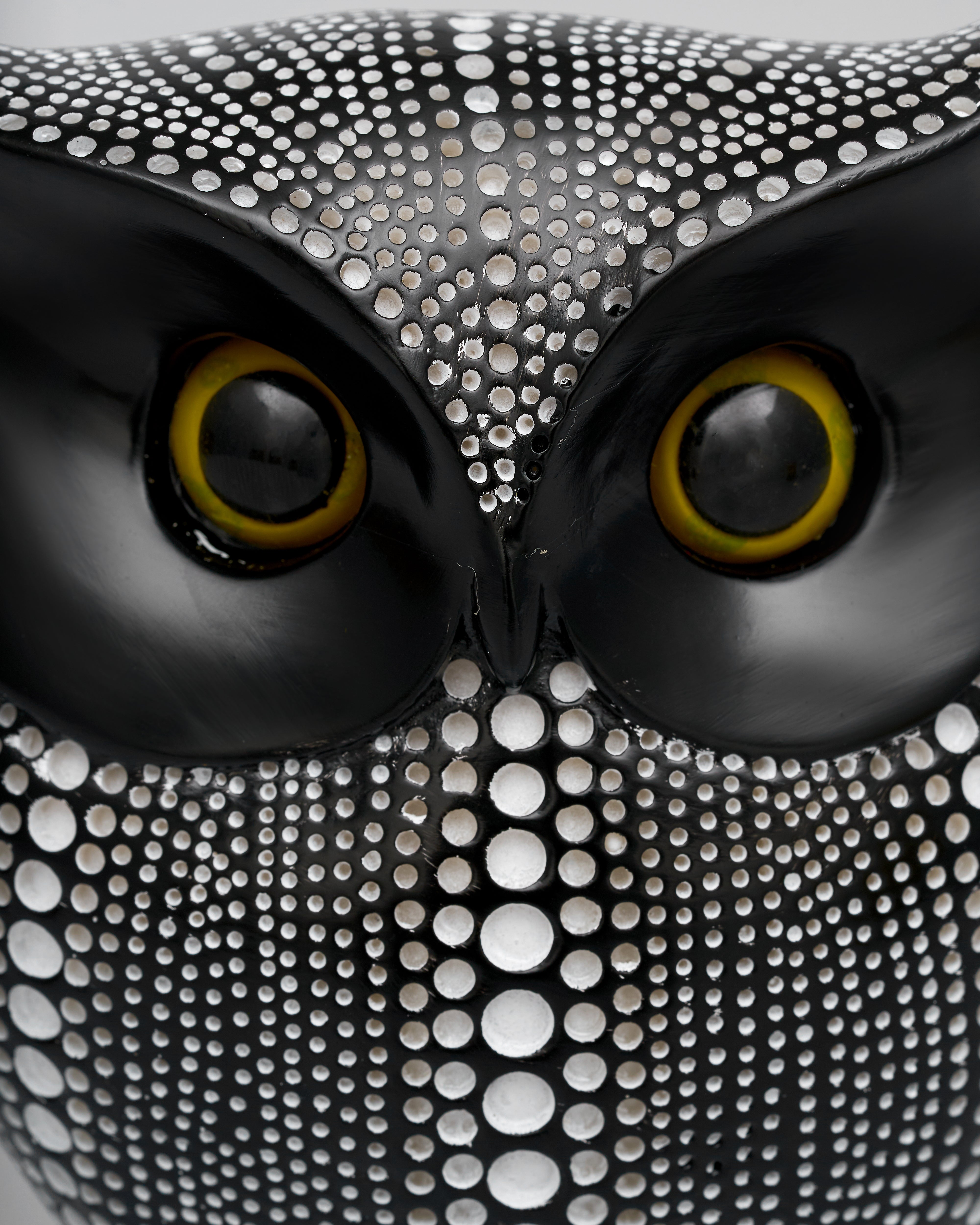 Hedwig Owl Figurine - Black