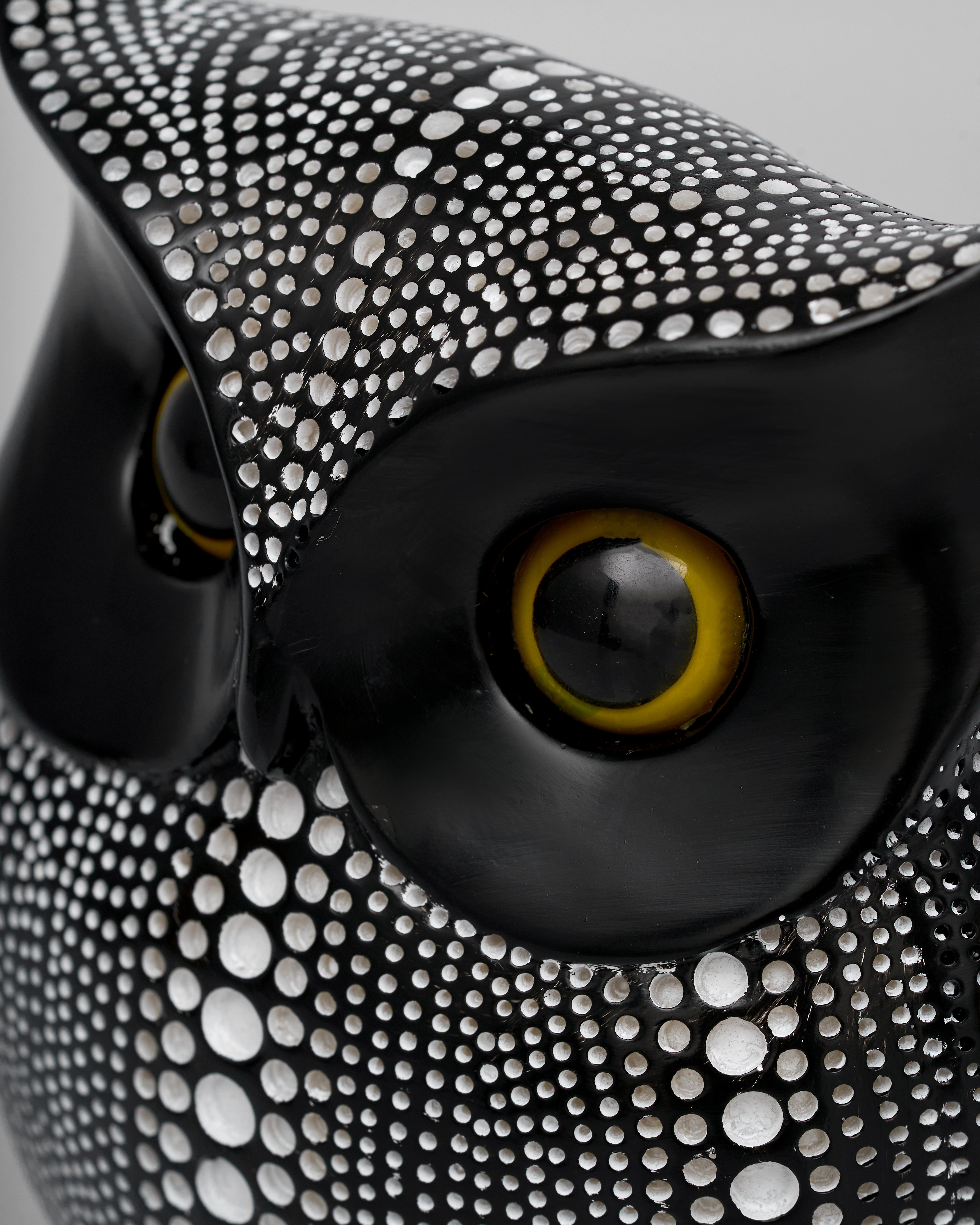 Hedwig Owl Figurine - Black
