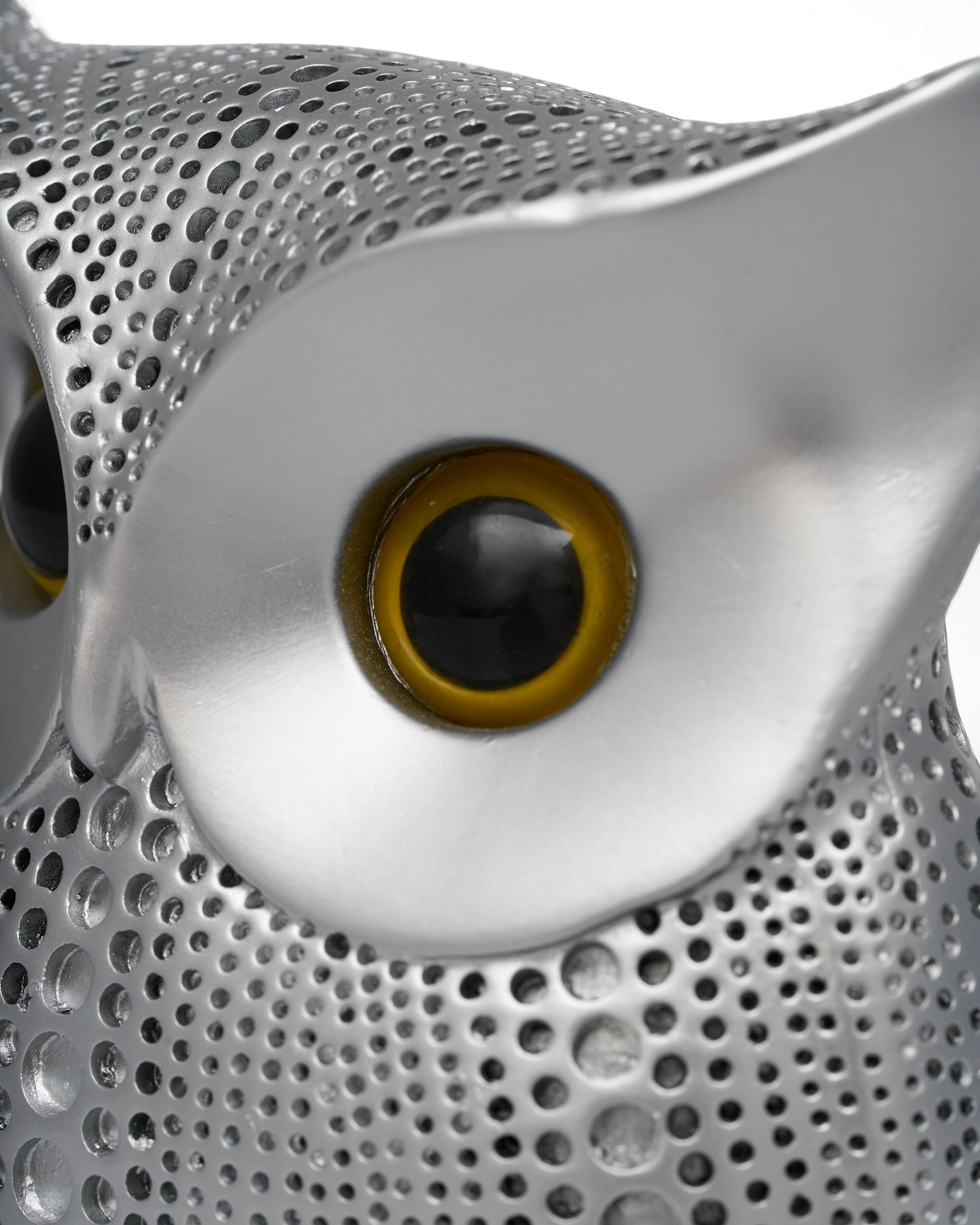 Hedwig Owl Figurine -Silver
