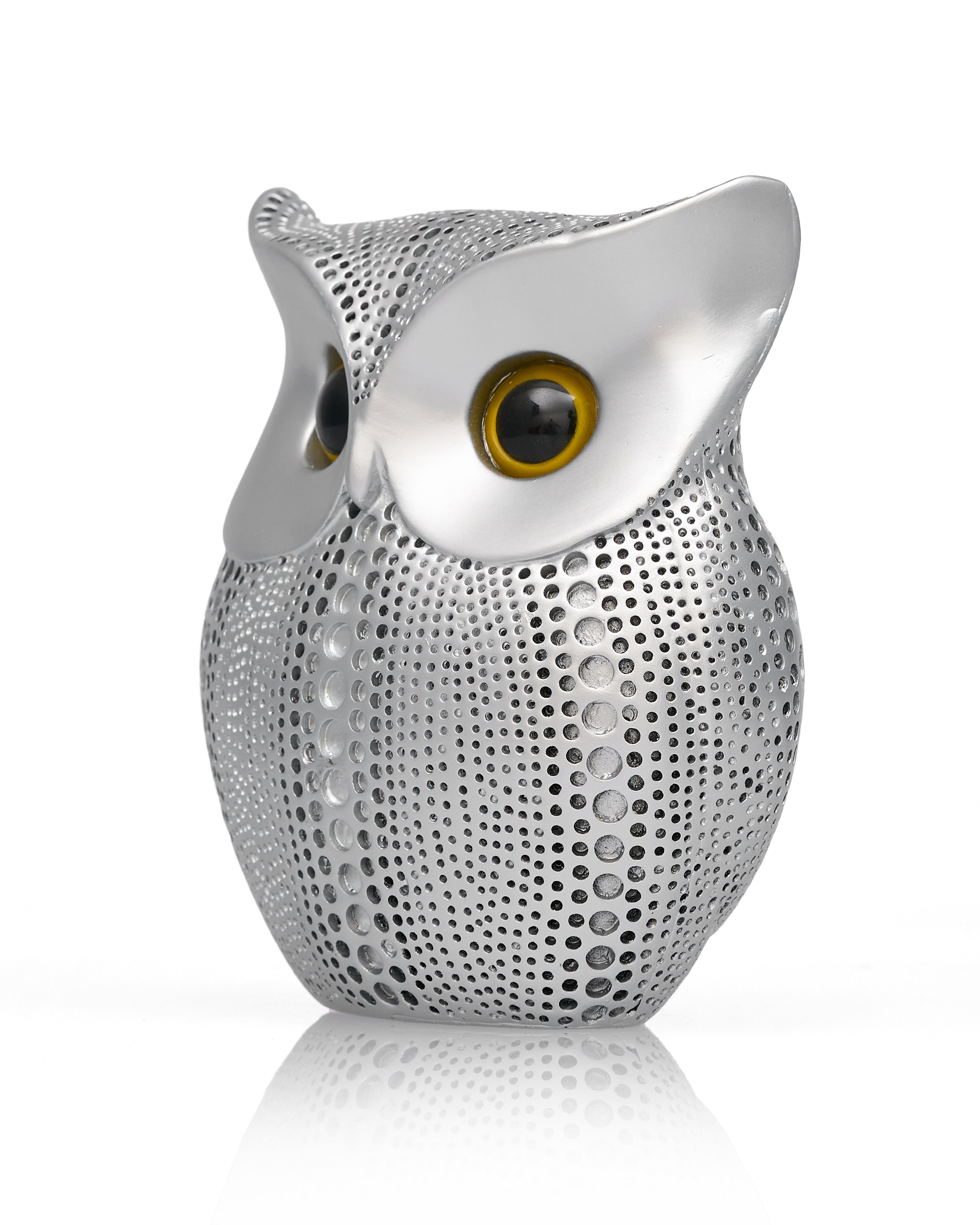 Hedwig Owl Figurine -Silver
