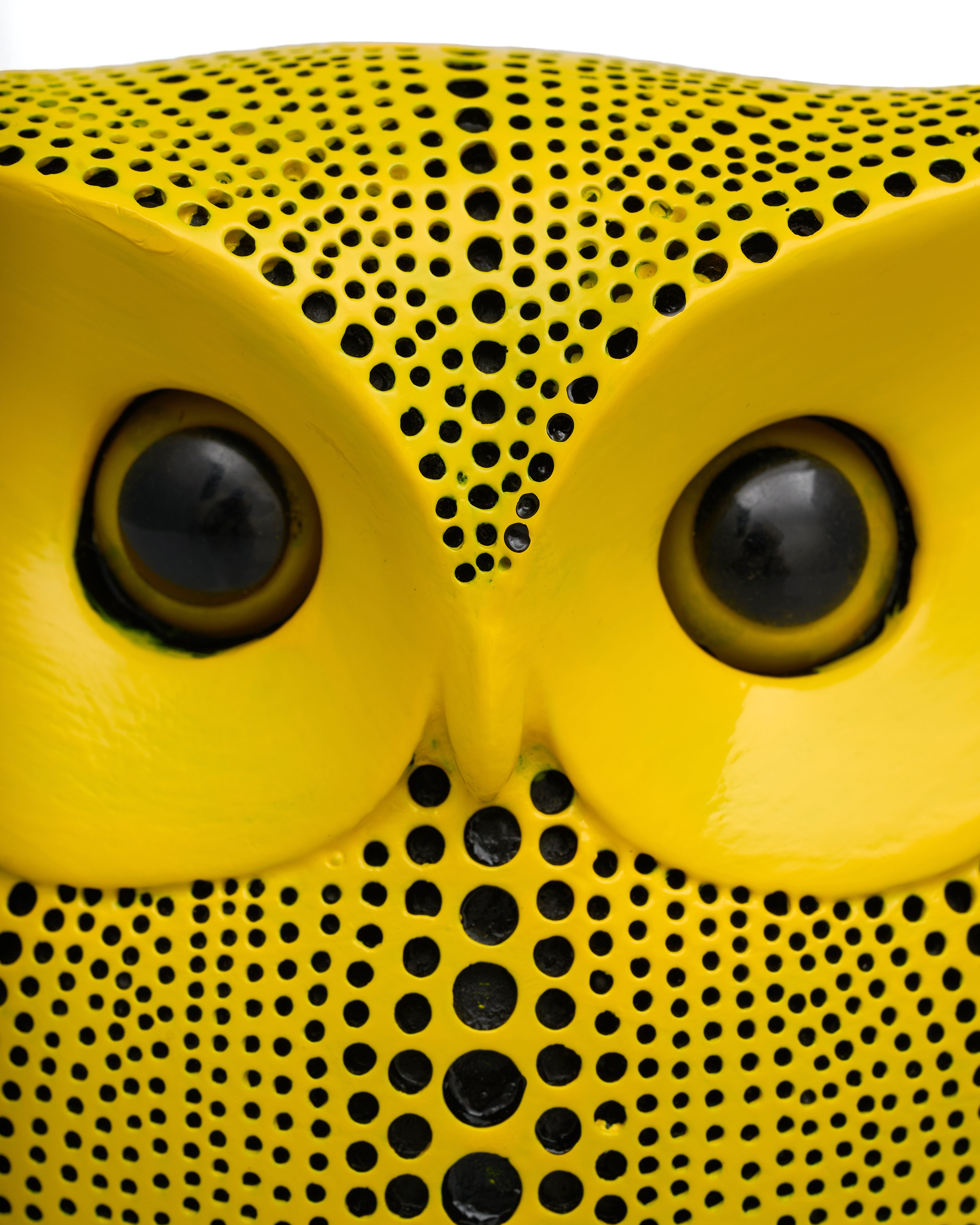Hedwig Owl Figurine - Yellow