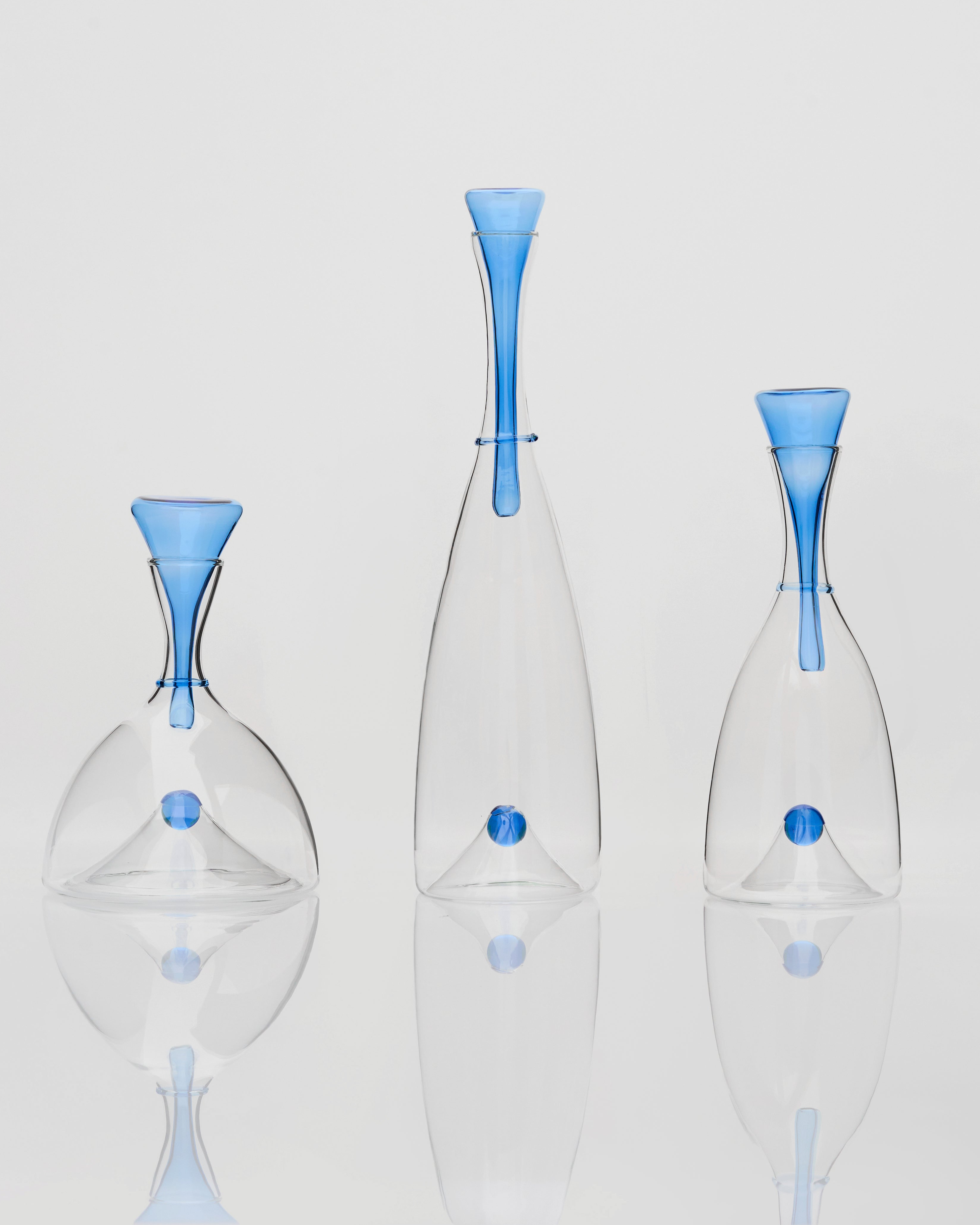 Hour glass inspired ornament set luxury home decor accent featuring sculptural form and refined craftsmanship