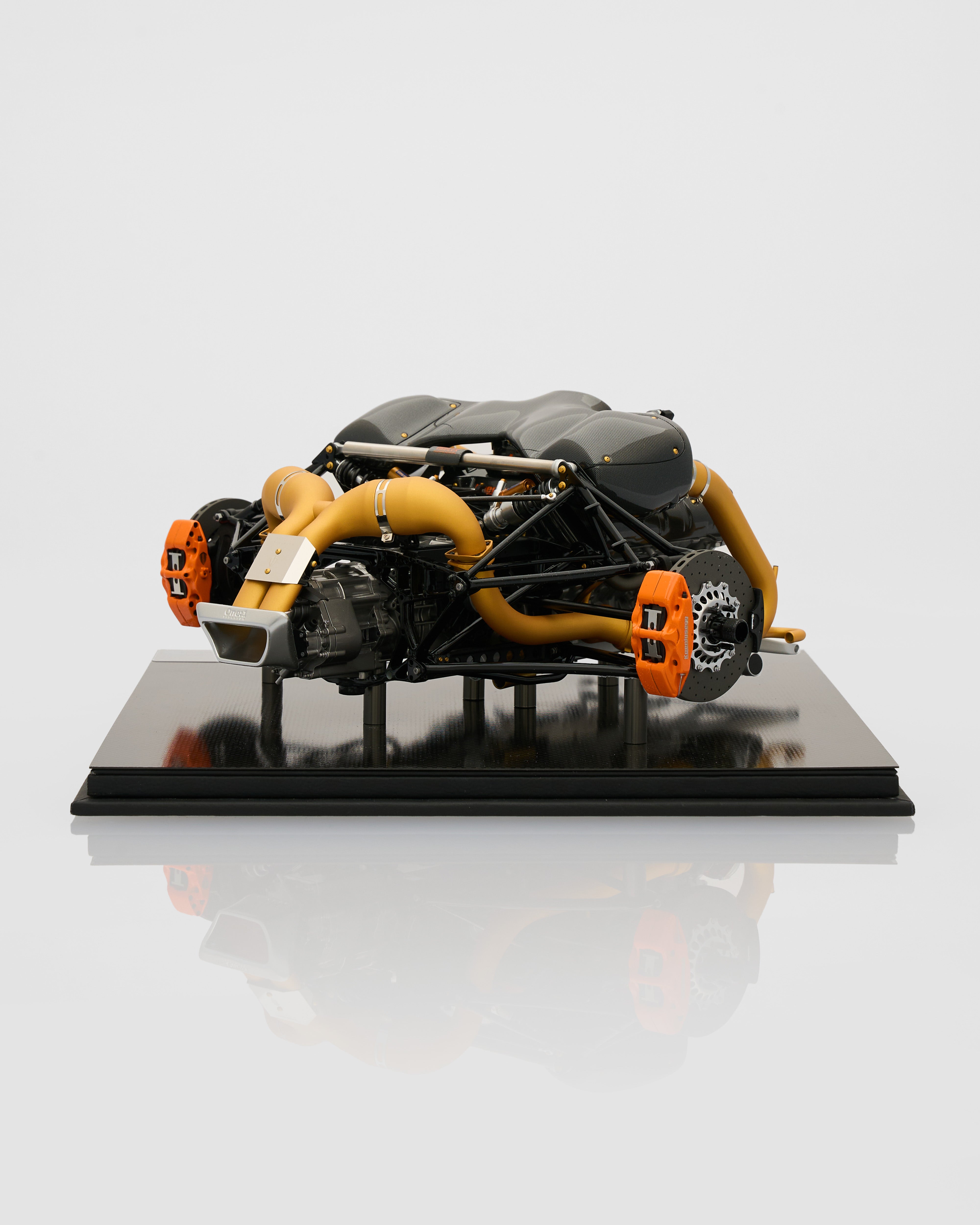 Koenigsegg One:1 Engine Scale Model luxury collectible showcasing detailed engine craftsmanship