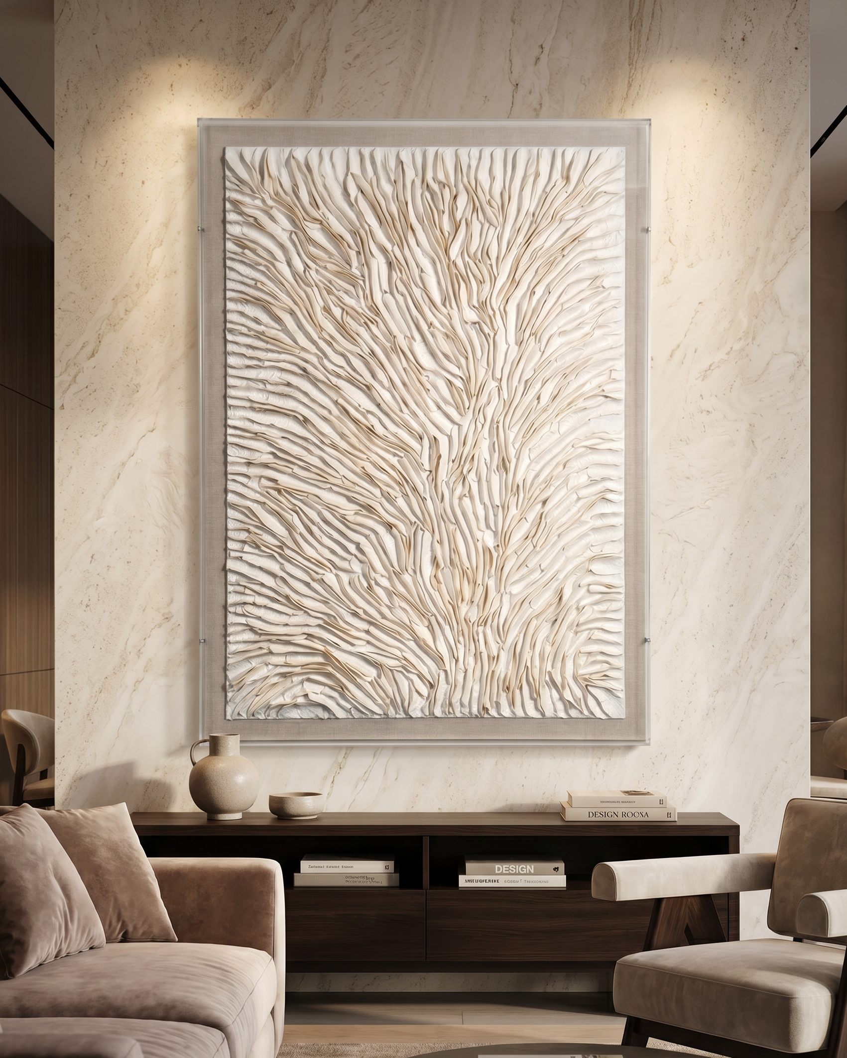 Whispering Leaves - Contemporary Wall Art