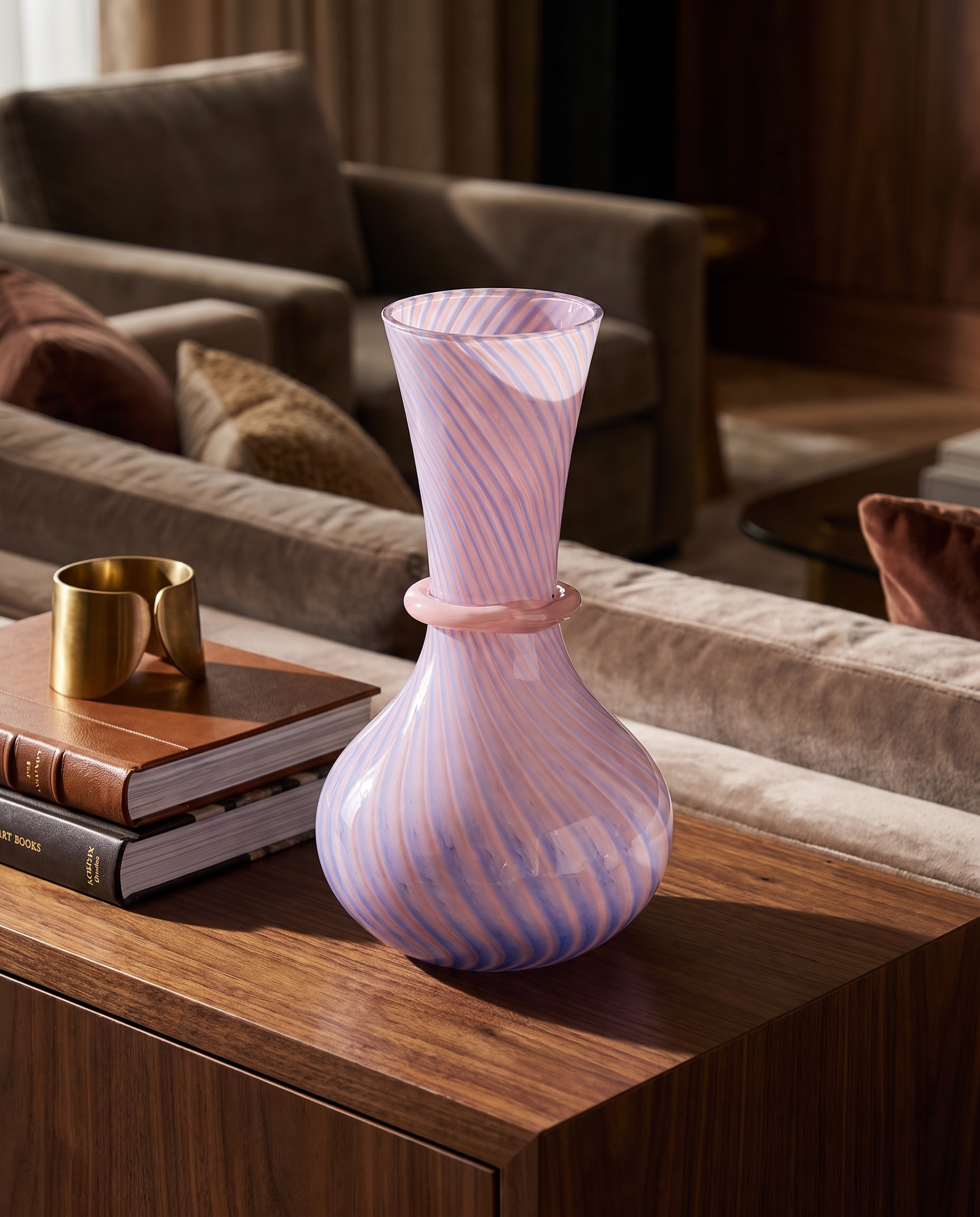 Drench Quartz Murano Vase